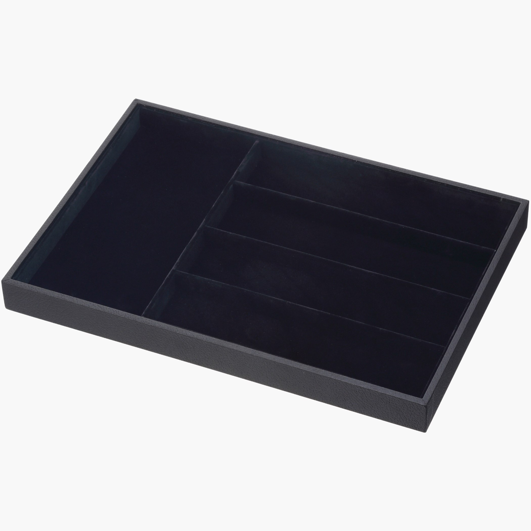 Draco 5-Compartment Jewellery Tray - 35x24x3 cm-hbxbedroom-bedroomaccessories-jewelleryboxesandholders-image-6