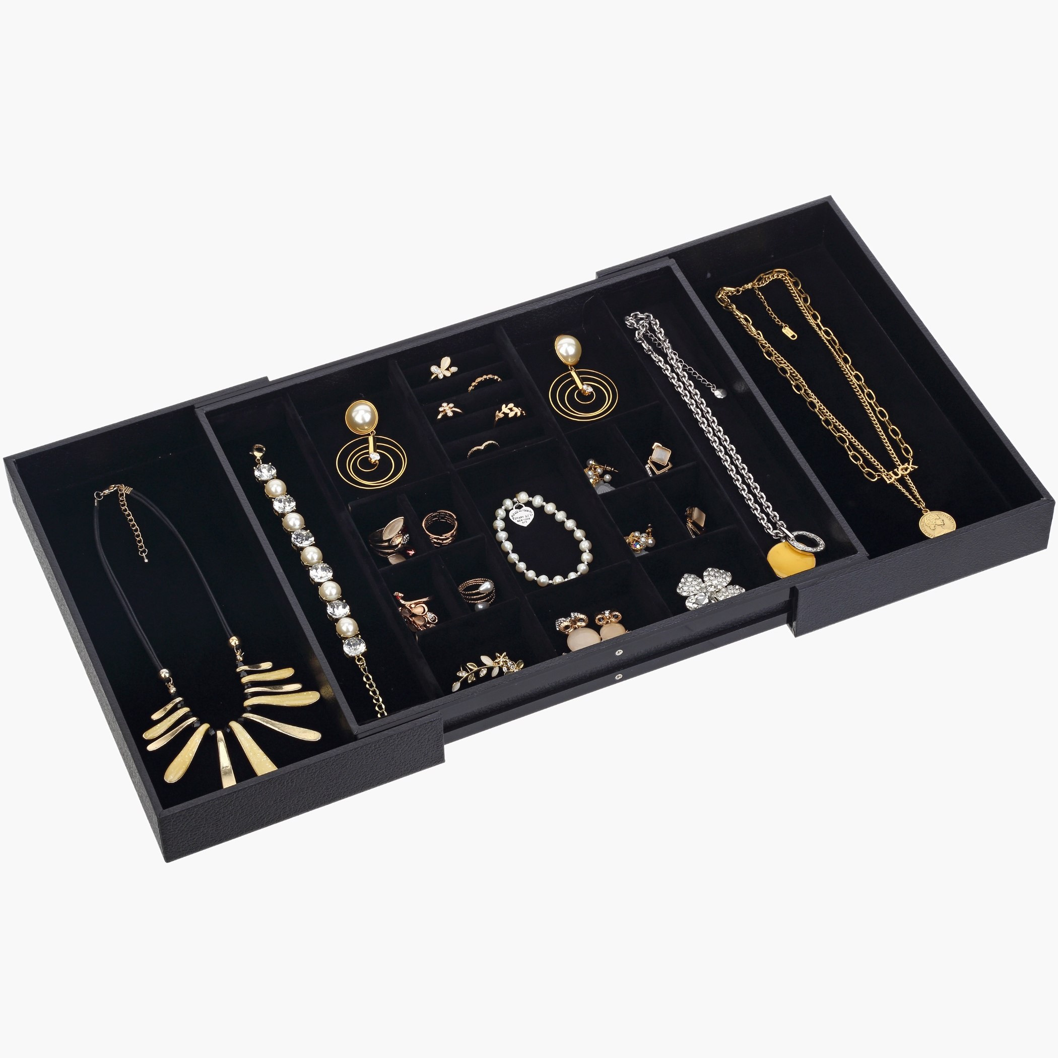Draco Expandable Jewellery Storage Tray - 30.5/48.3x26.8x4 cm-hbxbedroom-bedroomaccessories-jewelleryboxesandholders-image-4
