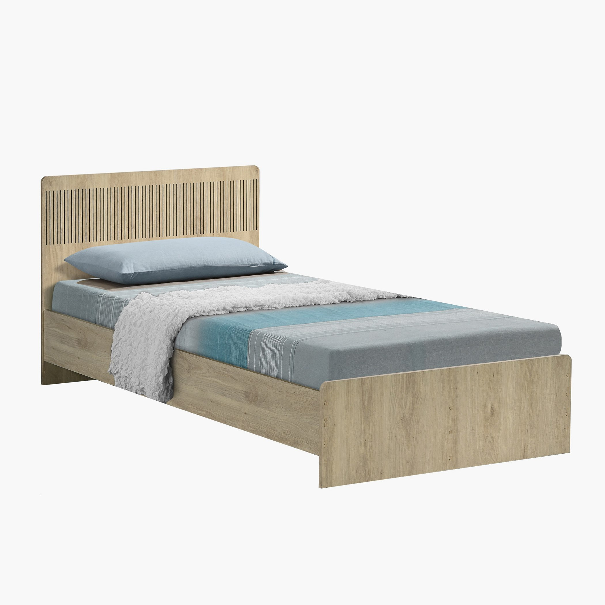 Movo Lasero Single Bed - 90x200 cm-hbxfurniture-bedsandbedsets-beds-single-image-2