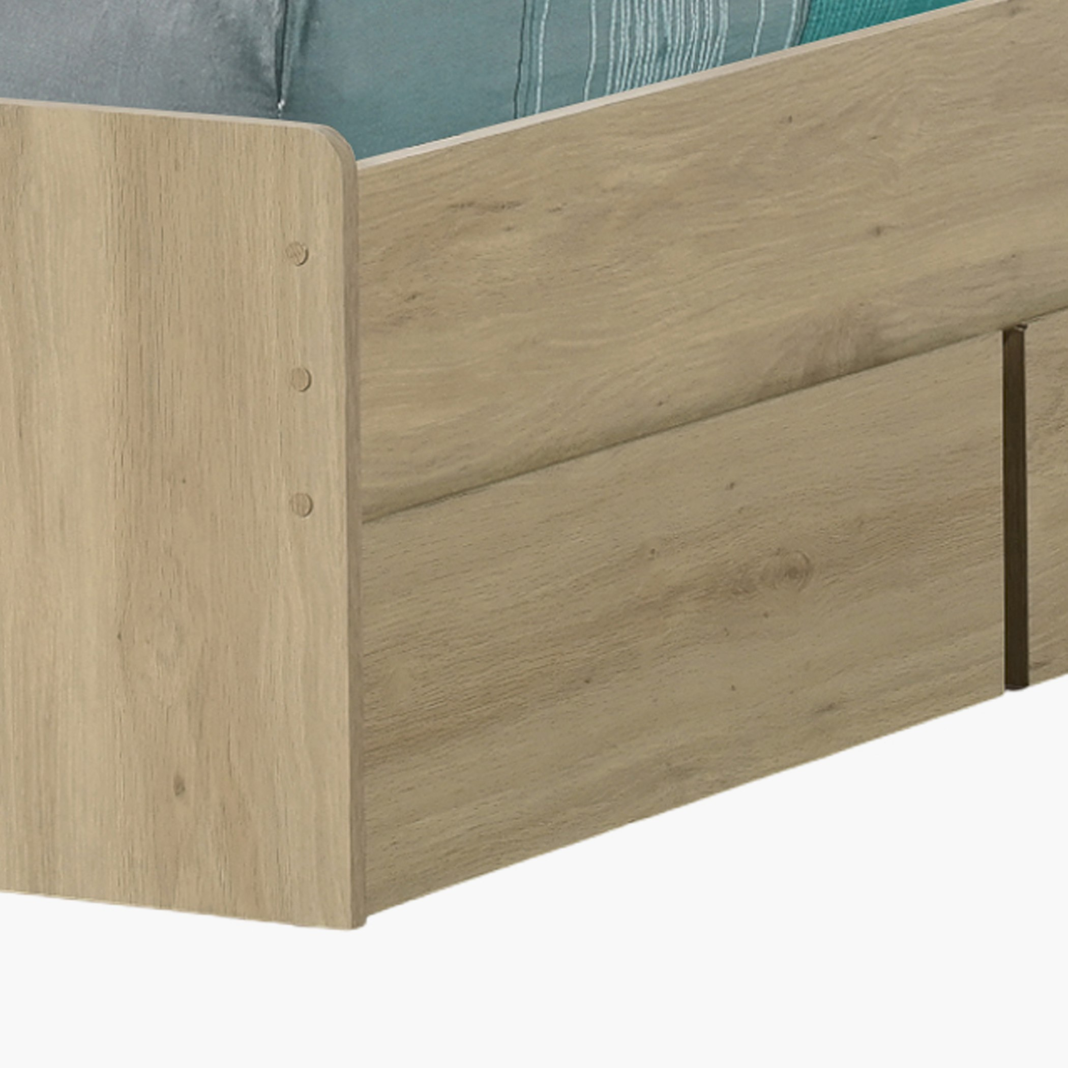 Movo Lasero Single Bed with 3 Drawers - 90x200 cm-hbxfurniture-bedsandbedsets-beds-single-image-3