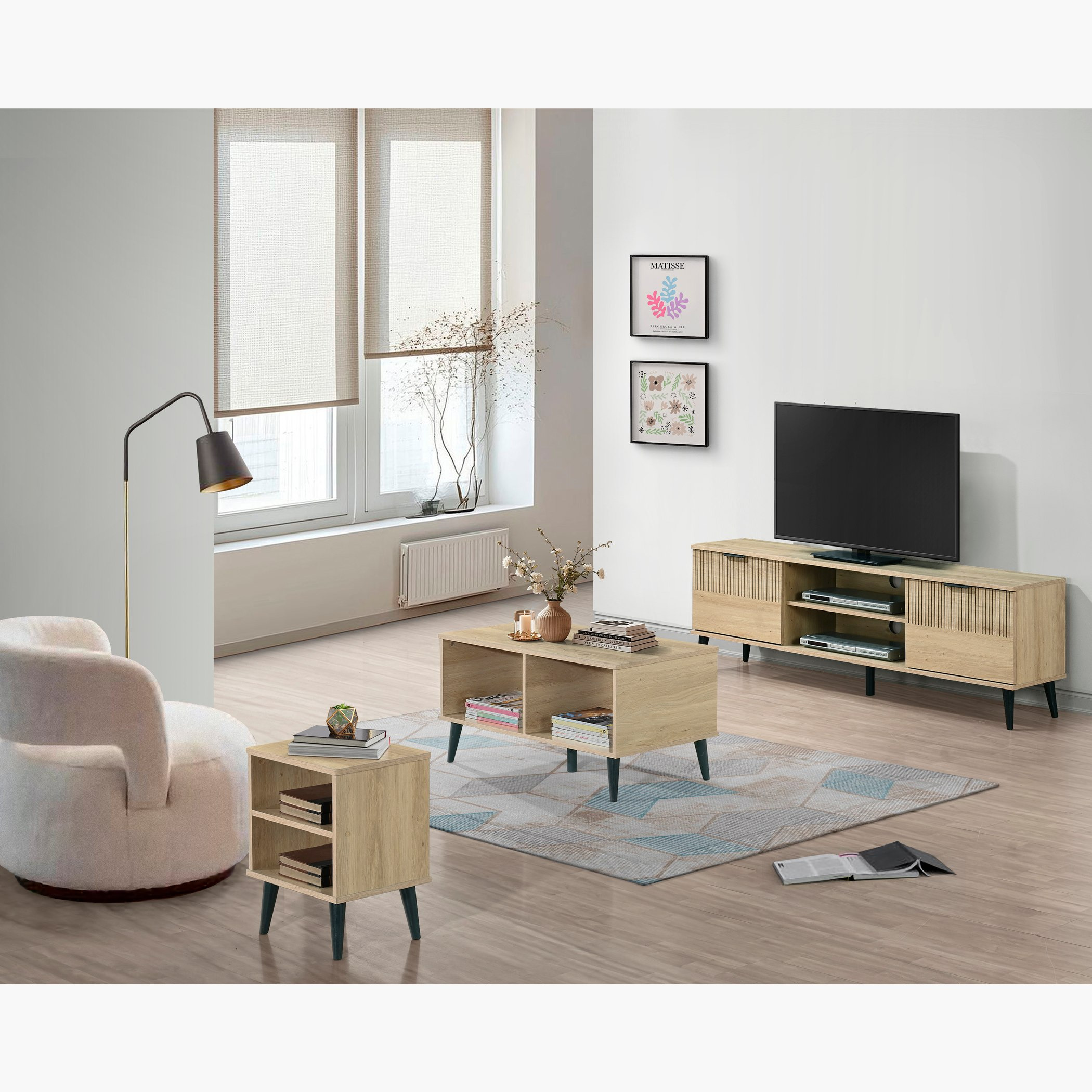 وحدة تلفزيون بِبابين للأجهزة حتى 70 بوصة لازيرو من موفو-hbxlivingroom-mediaunitsandstorage-tvunits-image-7