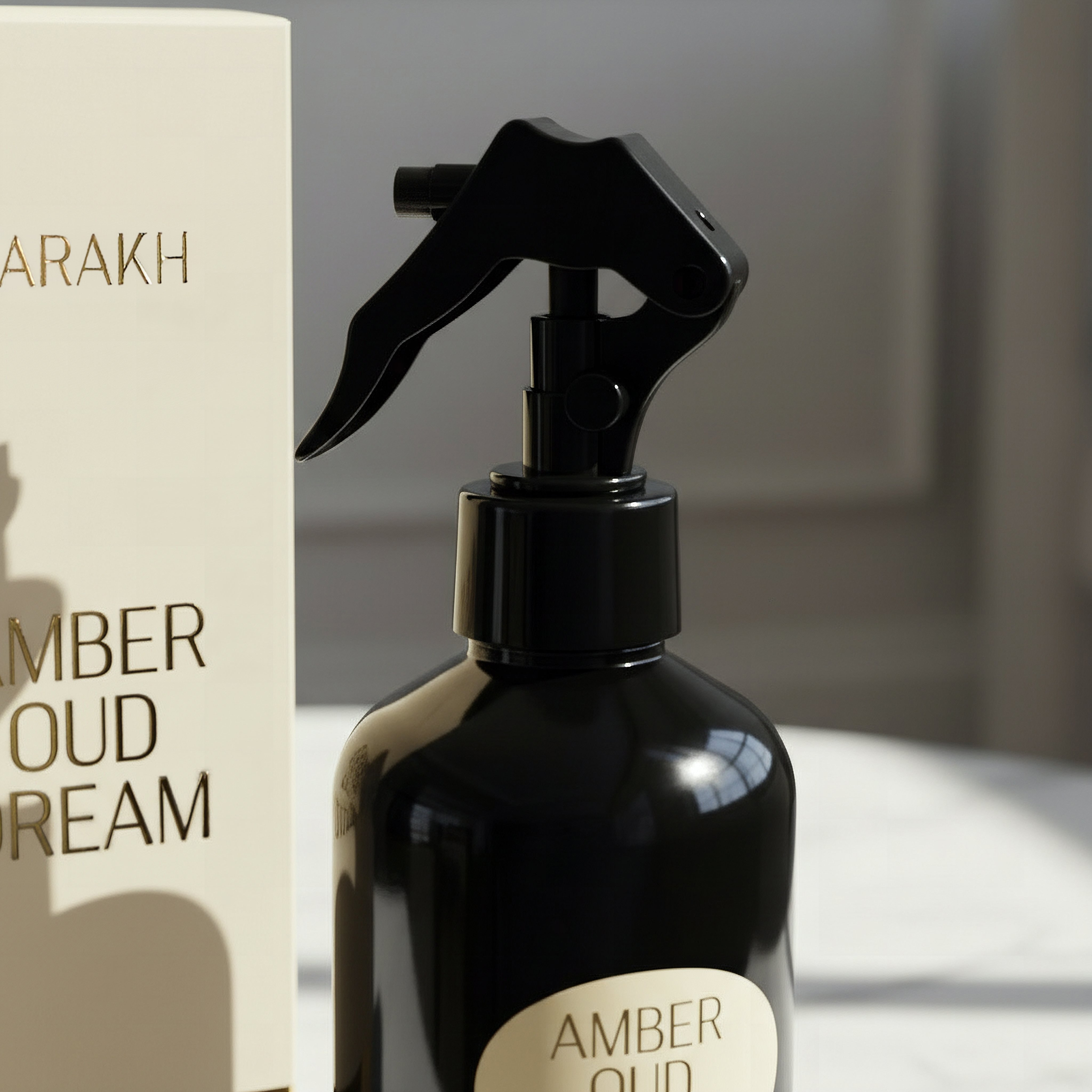 Barakh Amber Oud Dream Oudh Room Spray - 350 ml-hbxdecorandfurnishings-homefragrance-roomfreshnersandaromamist-image-2