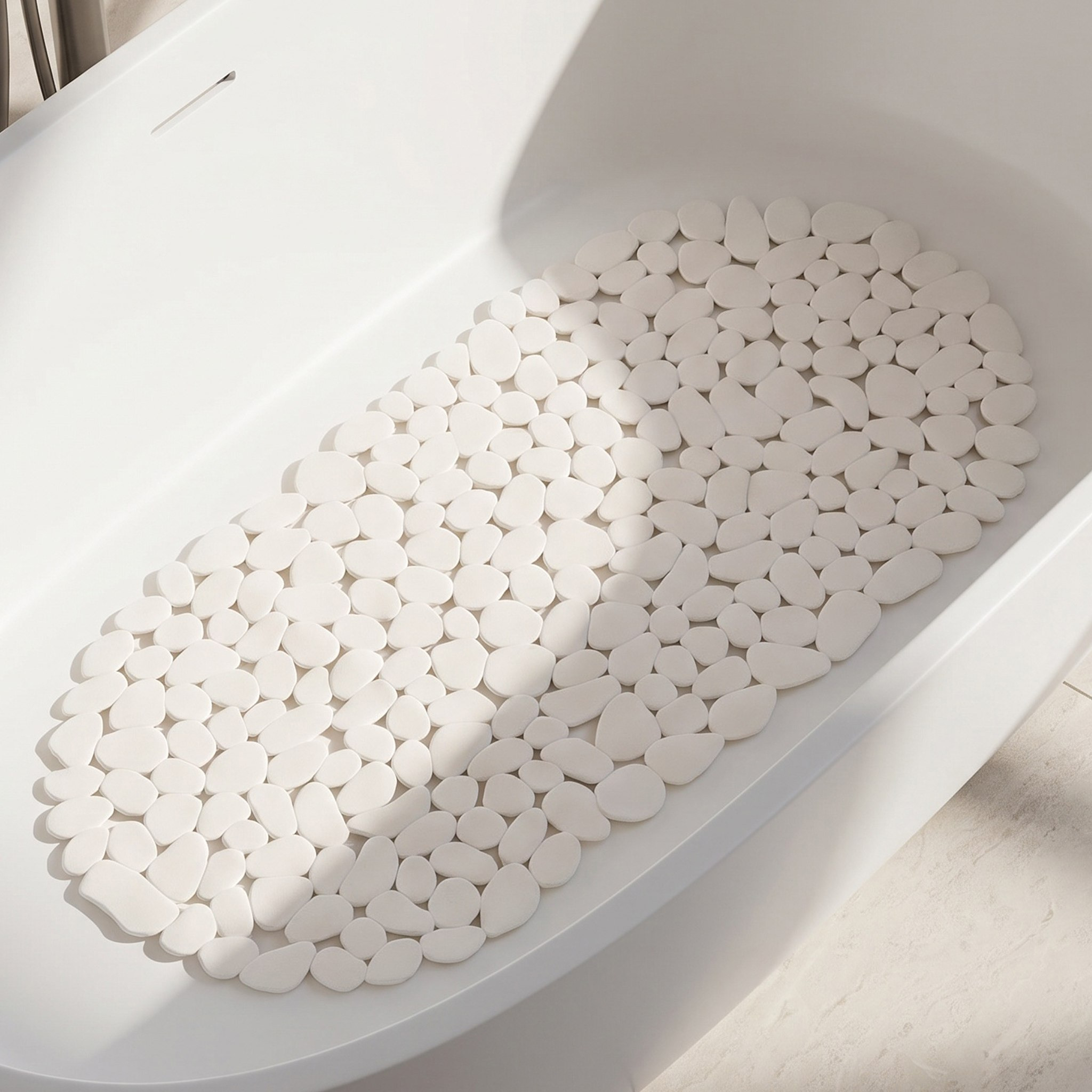 Sachet Anti Slip PVC Bathtub Mat - 35x67 cm-hbxbedroom-floorcoverings-bathmats-image-1