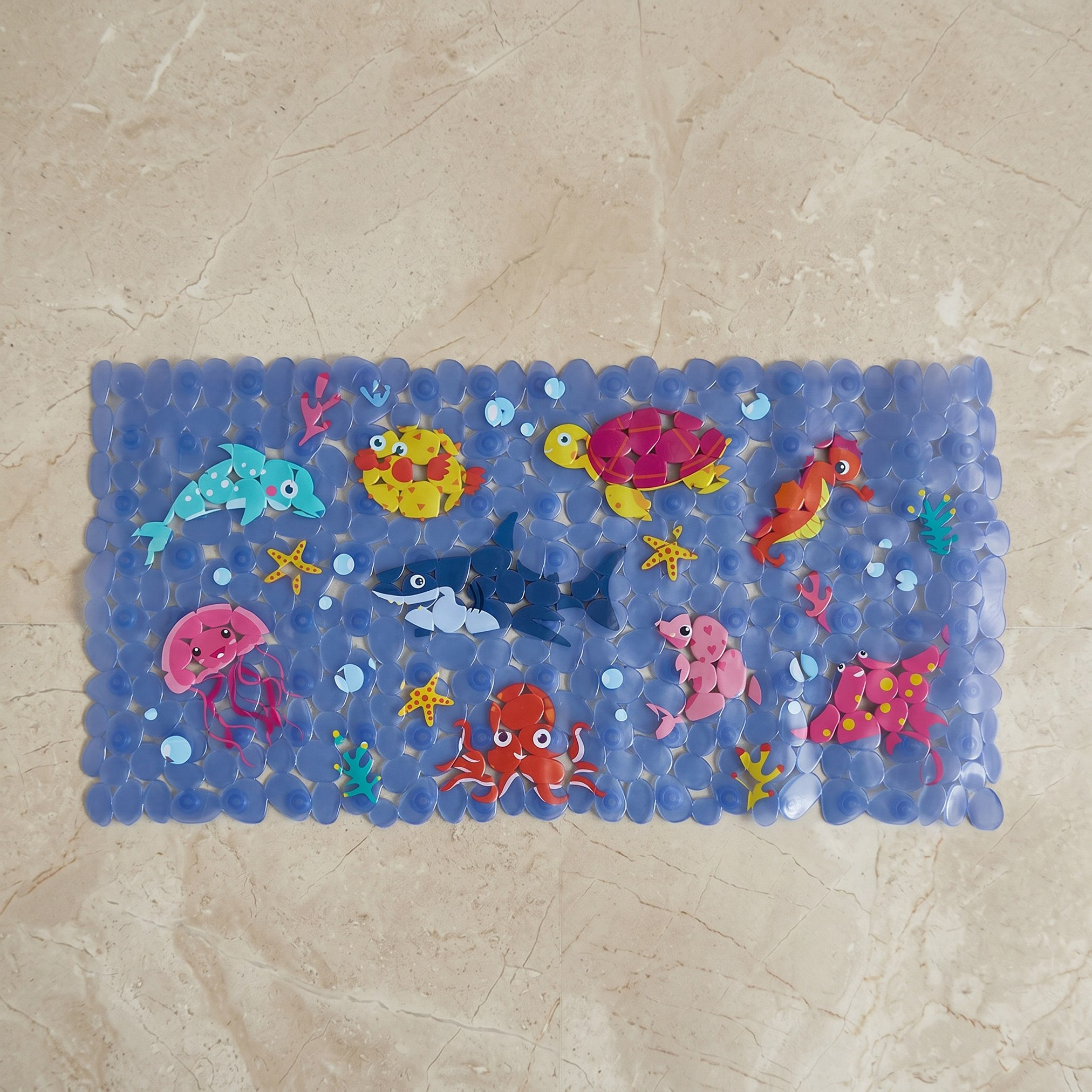 Sachet Color Changing Anti-Slip Kids Bathtub Mat - 35x69 cm-hbxhomeware-kidsessentials-kidsbathmatsandtubmats-image-1