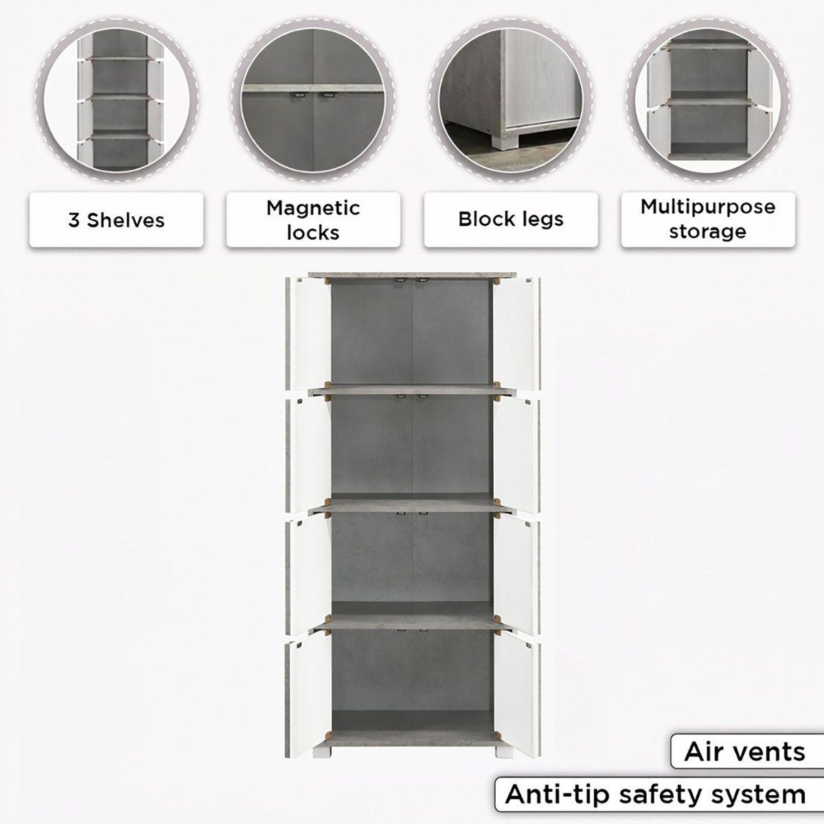 Alford Aspen Nxt 8-Door Storage Multipurpose Unit-hbxfurniture-office-bookcases-image-7
