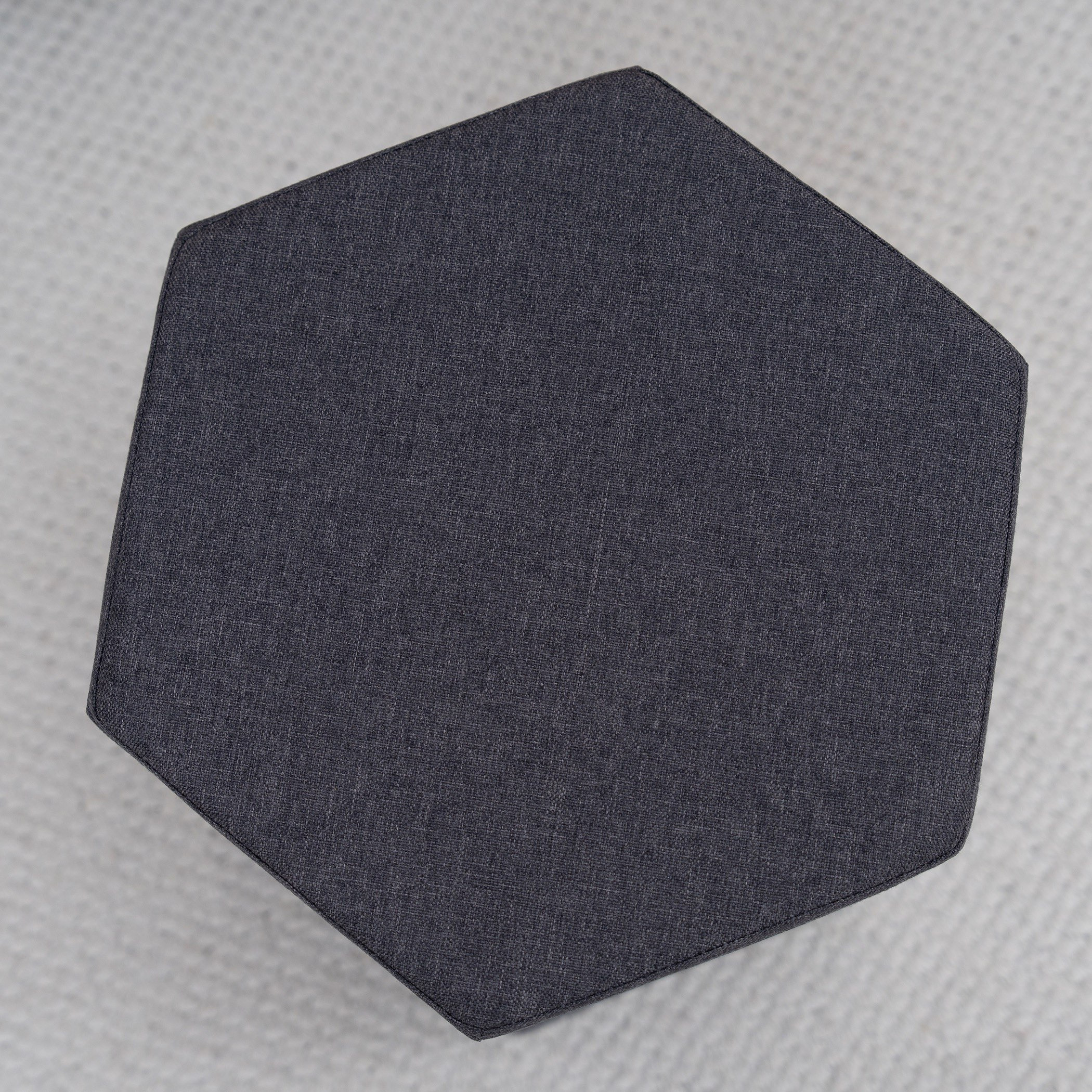Leeds Fabric Folding Ottoman with Storage-hbxlivingroom-sofasandarmchairs-ottomansandfootstools-image-4