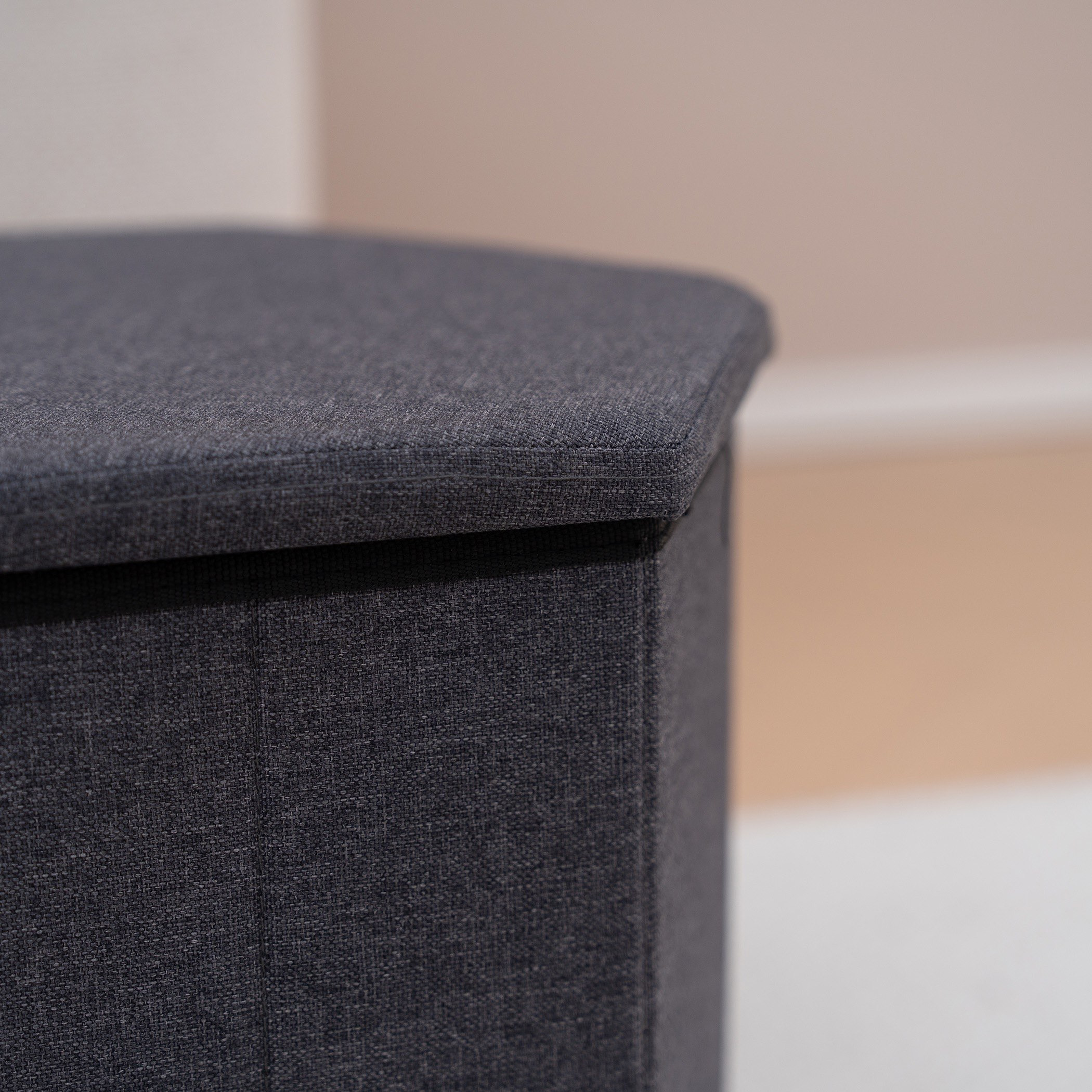 Leeds Fabric Folding Ottoman with Storage-hbxlivingroom-sofasandarmchairs-ottomansandfootstools-image-5