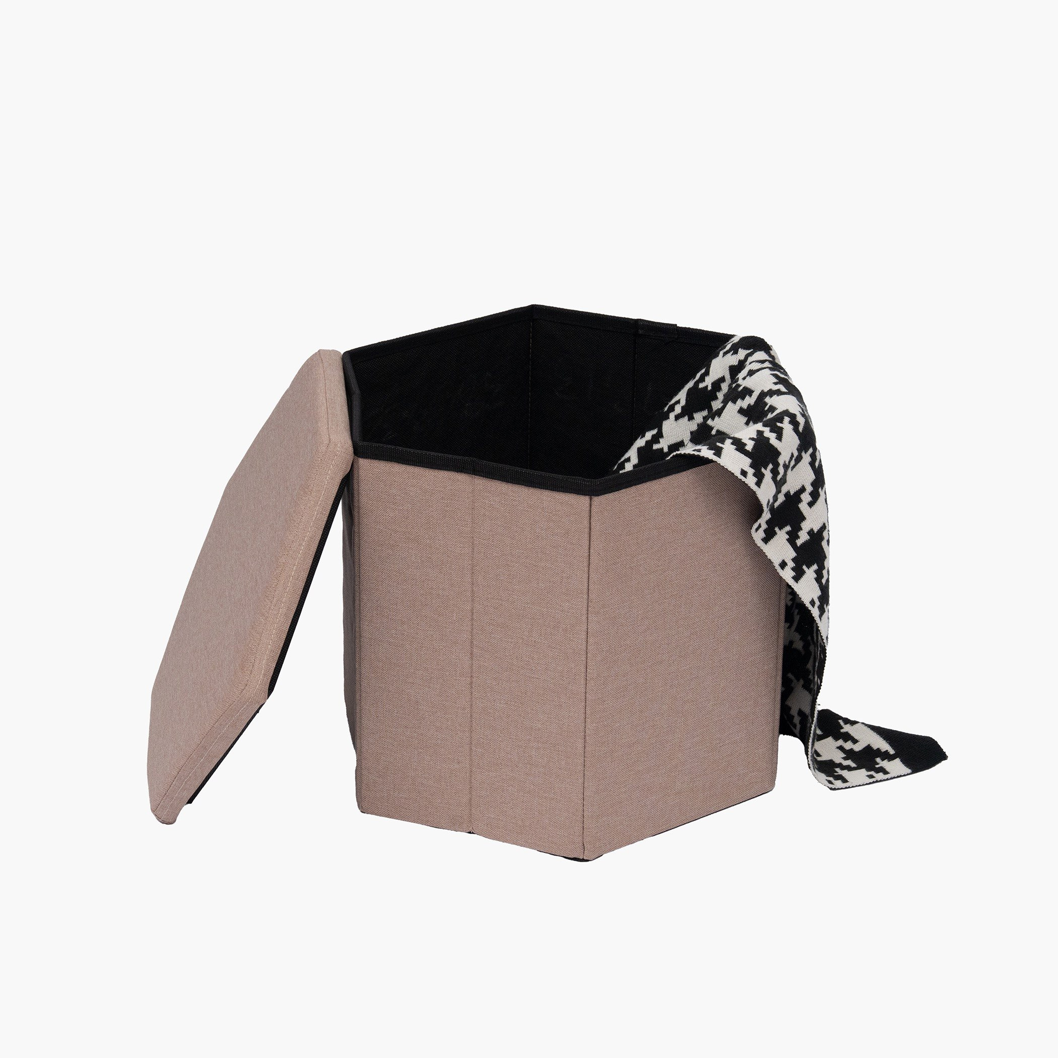Leeds Fabric Folding Ottoman with Storage-hbxlivingroom-sofasandarmchairs-ottomansandfootstools-image-8