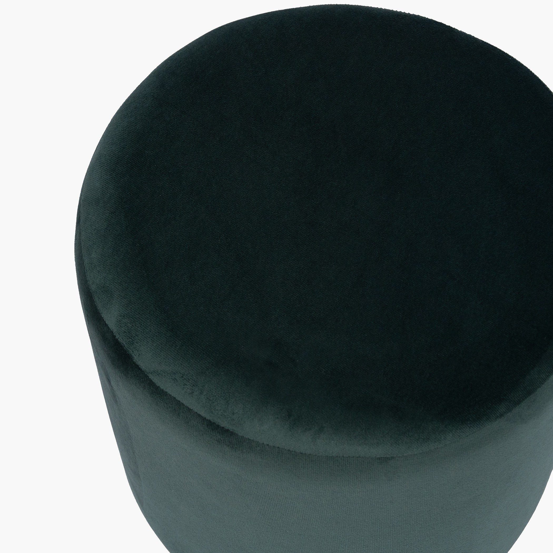 Kiva Velvet Fabric Round Ottoman-hbxlivingroom-sofasandarmchairs-ottomansandfootstools-image-5