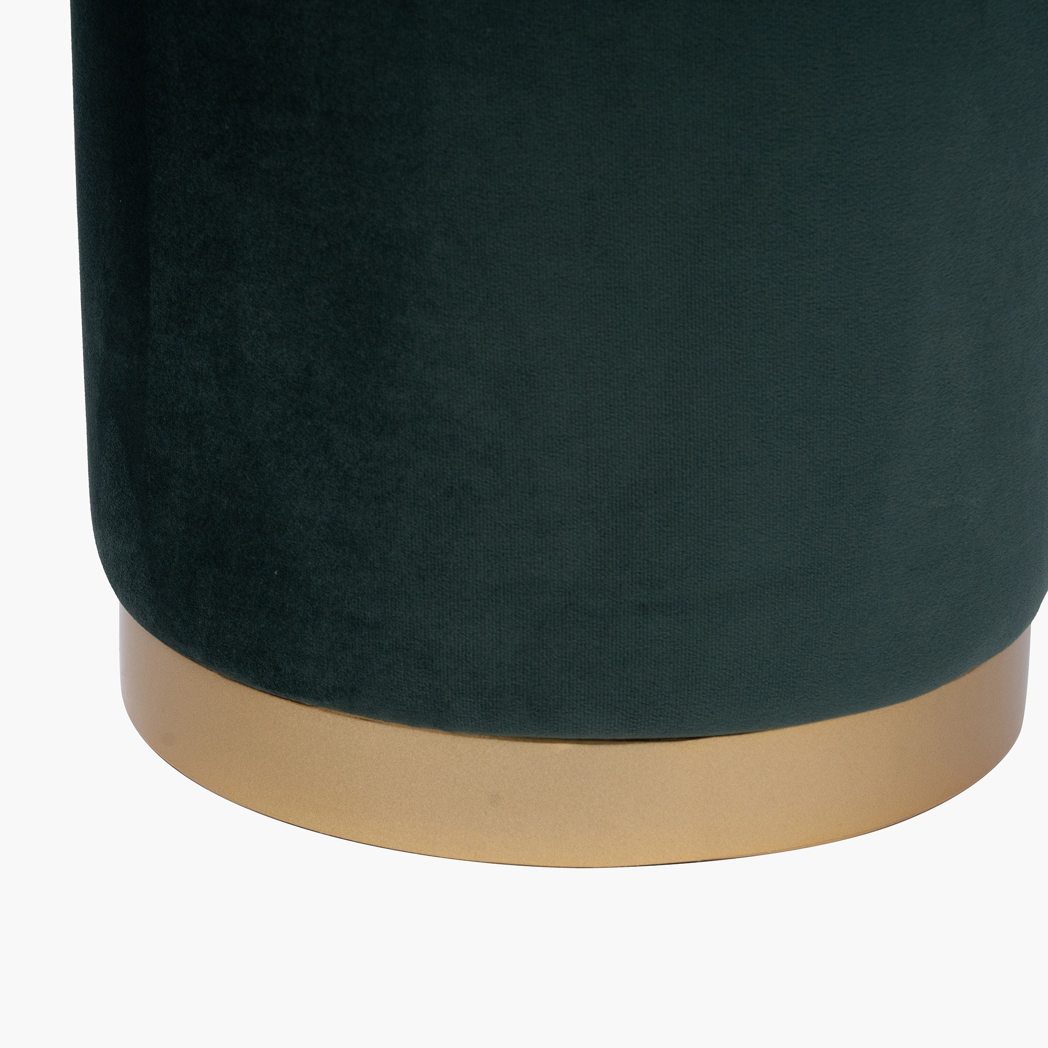 Kiva Velvet Fabric Round Ottoman-hbxlivingroom-sofasandarmchairs-ottomansandfootstools-image-6