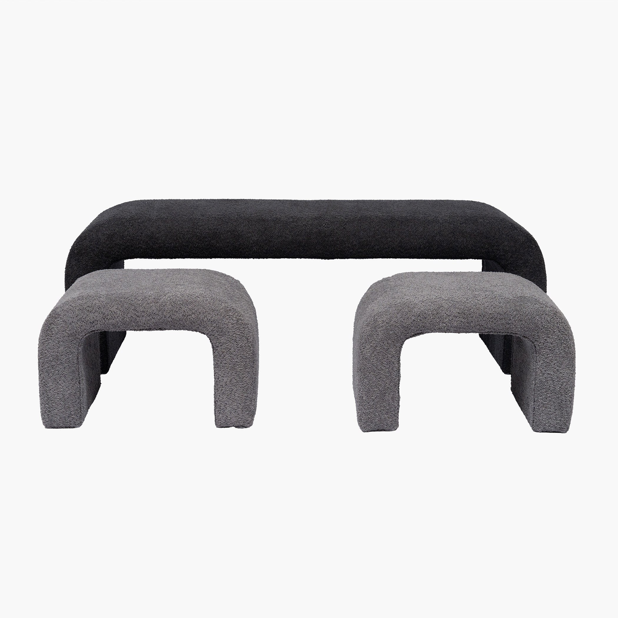 Jena Fabric Bed Bench - Set of 3-hbxfurniture-sofasandarmchairs-benches-image-7
