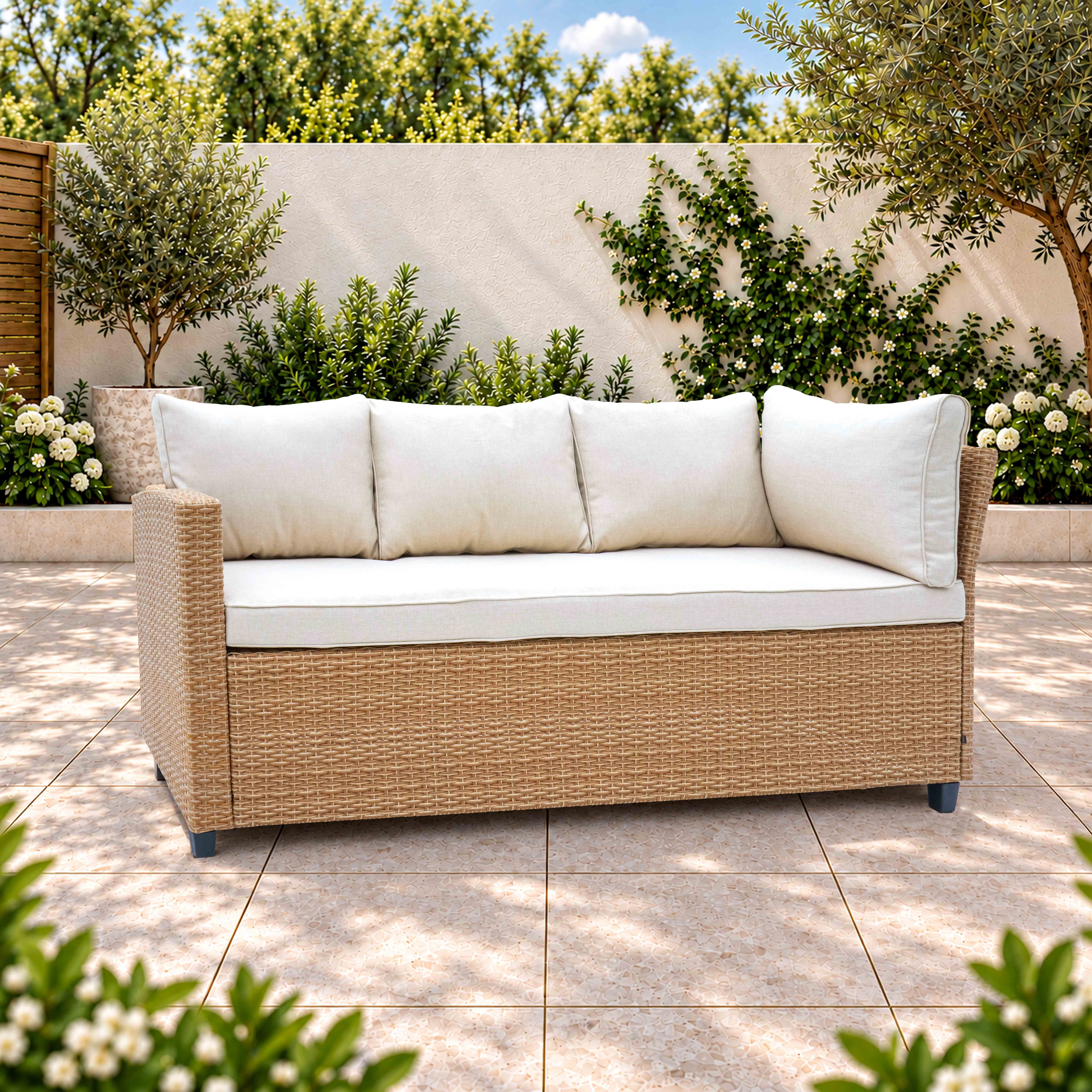 Vera Lagoon NXT Outdoor Corner Lounge Set with 2 Stools, Table and Cushion-hbxoutdoor-hbxoutdoorfurniture-sofasets-image-5