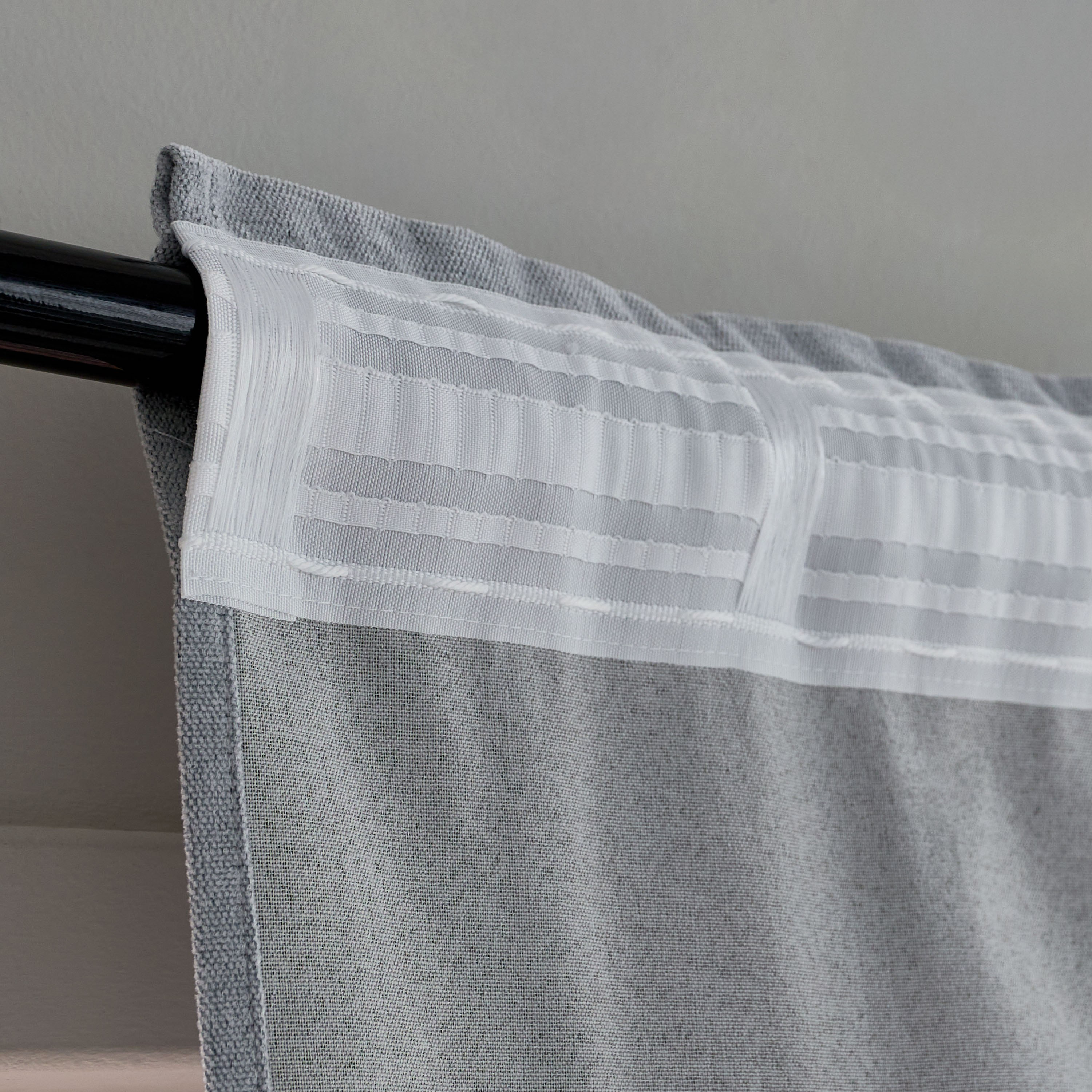 Bristol Shay Extra Long Blackout Single Curtain - 140x320 cm-hbxbedroom-windowcoverings-curtains-image-5