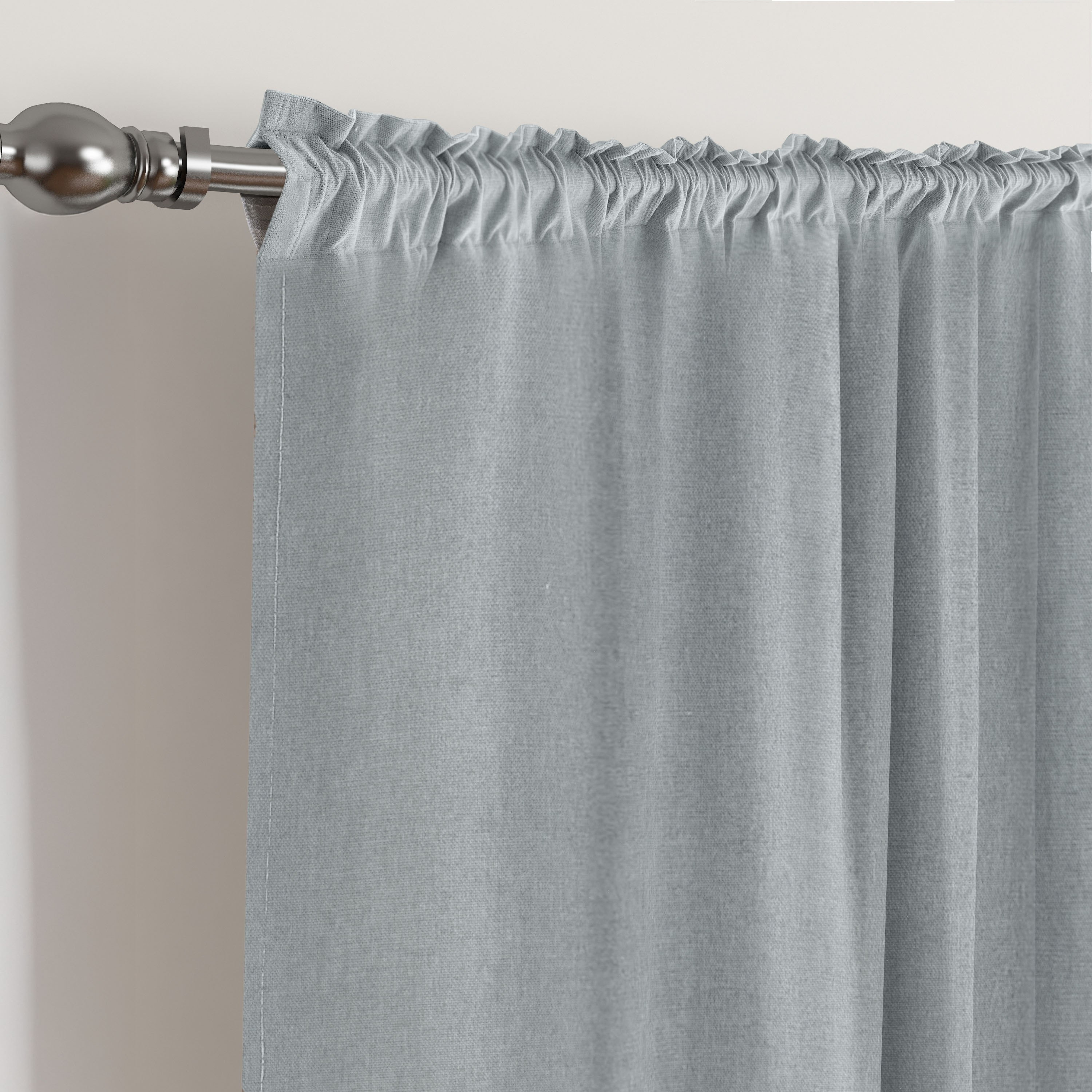 Bristol Shay Extra Long Blackout Single Curtain - 140x320 cm-hbxbedroom-windowcoverings-curtains-image-2