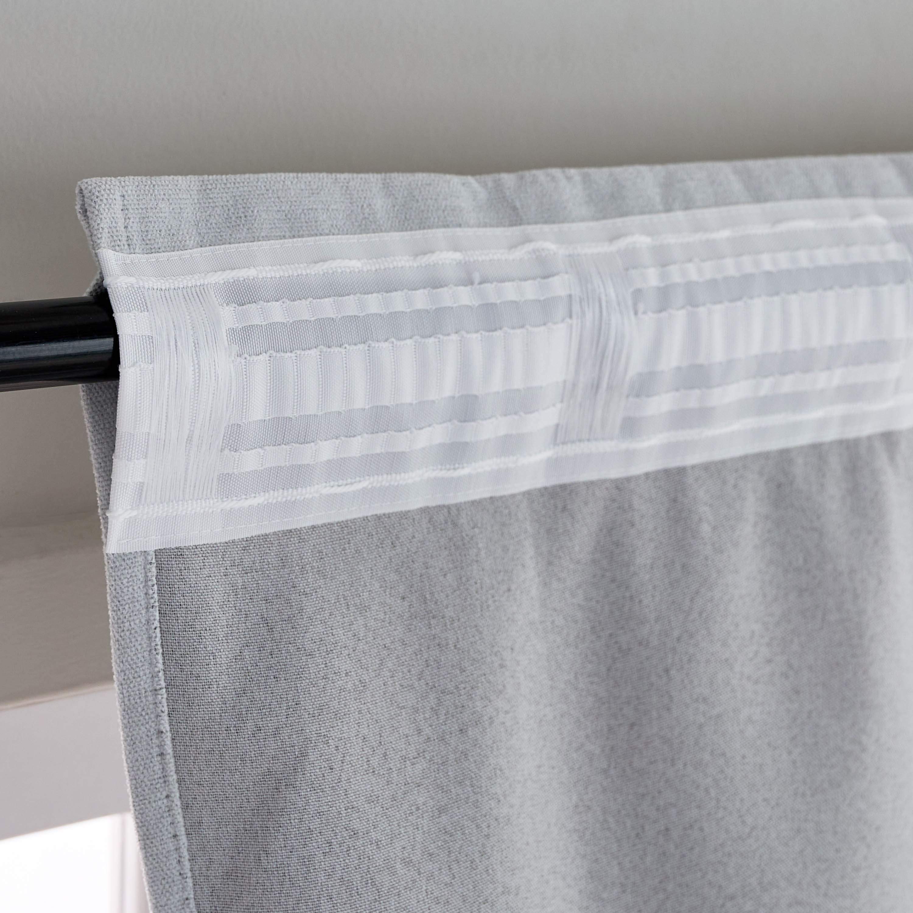 Bristol Shay Extra Long Blackout Single Curtain - 140x320 cm-hbxbedroom-windowcoverings-curtains-image-5