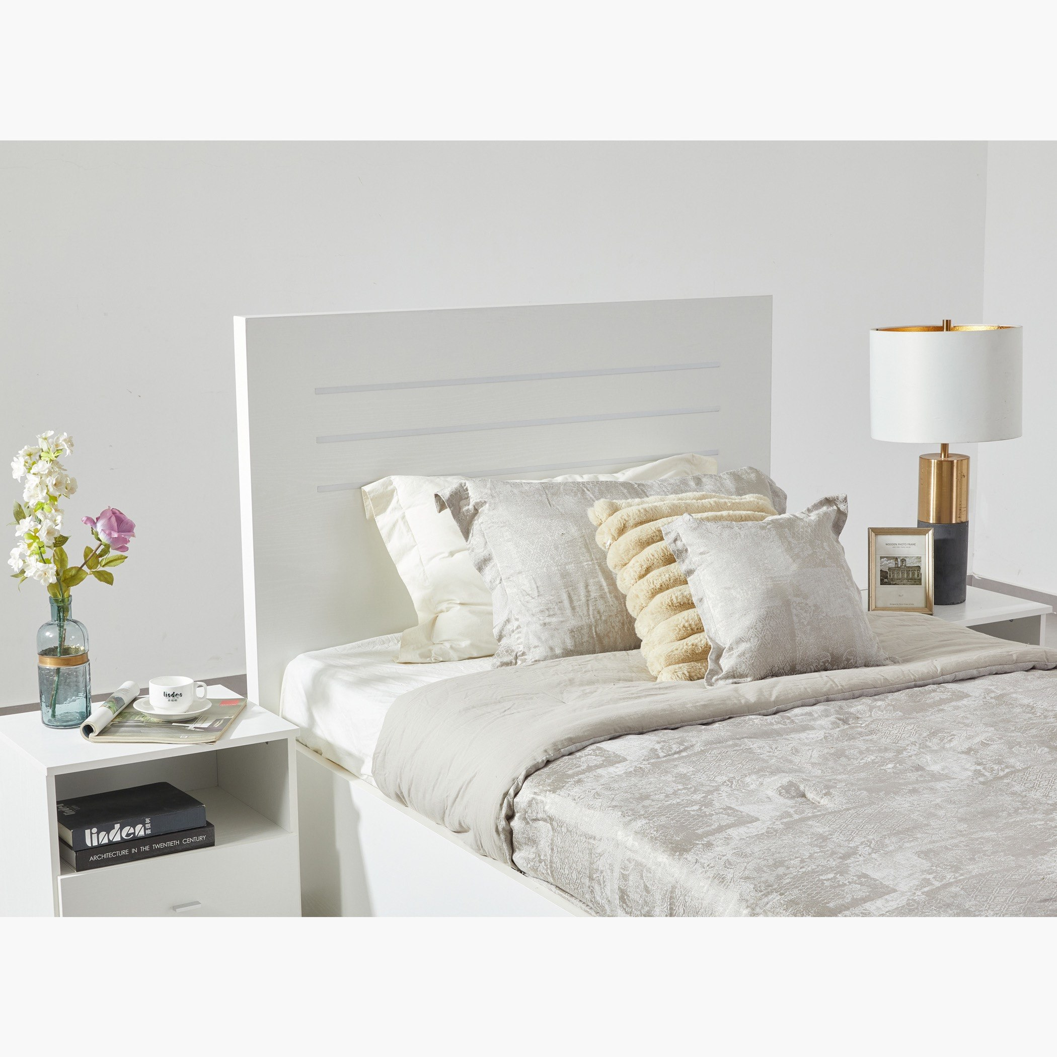 Frankfurt Patara Single Bed - 90x200 cm-hbxfurniture-bedsandbedsets-beds-single-image-2