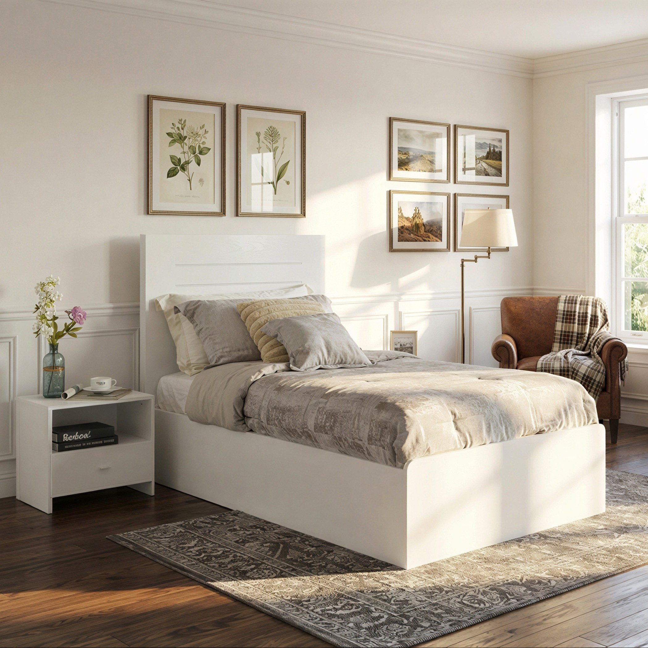 Frankfurt Patara Single Bed - 90x200 cm-hbxfurniture-bedsandbedsets-beds-single-image-9