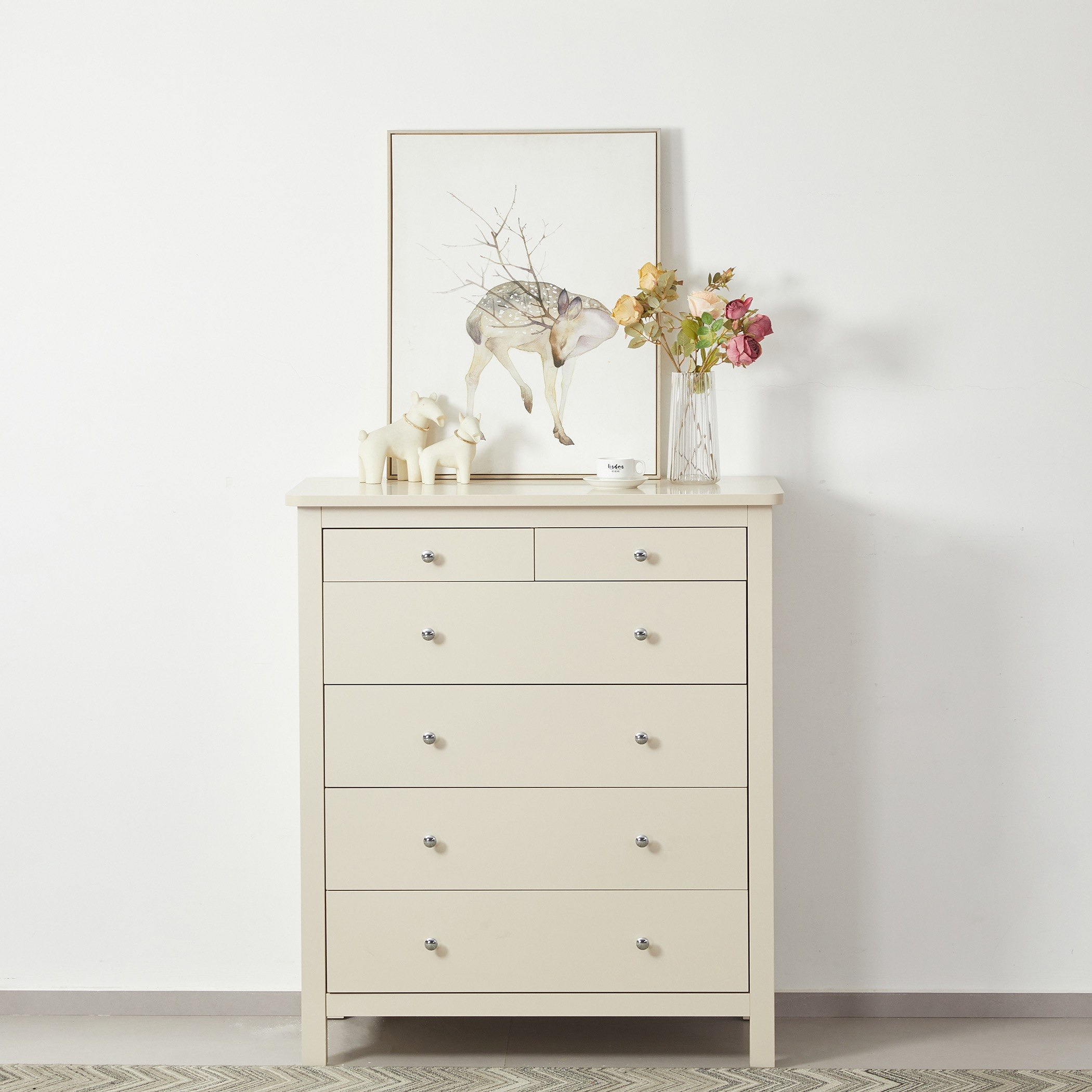 Andrea Chest of 5-Drawers-hbxfurniture-dressersandchests-chestofdrawers-image-1