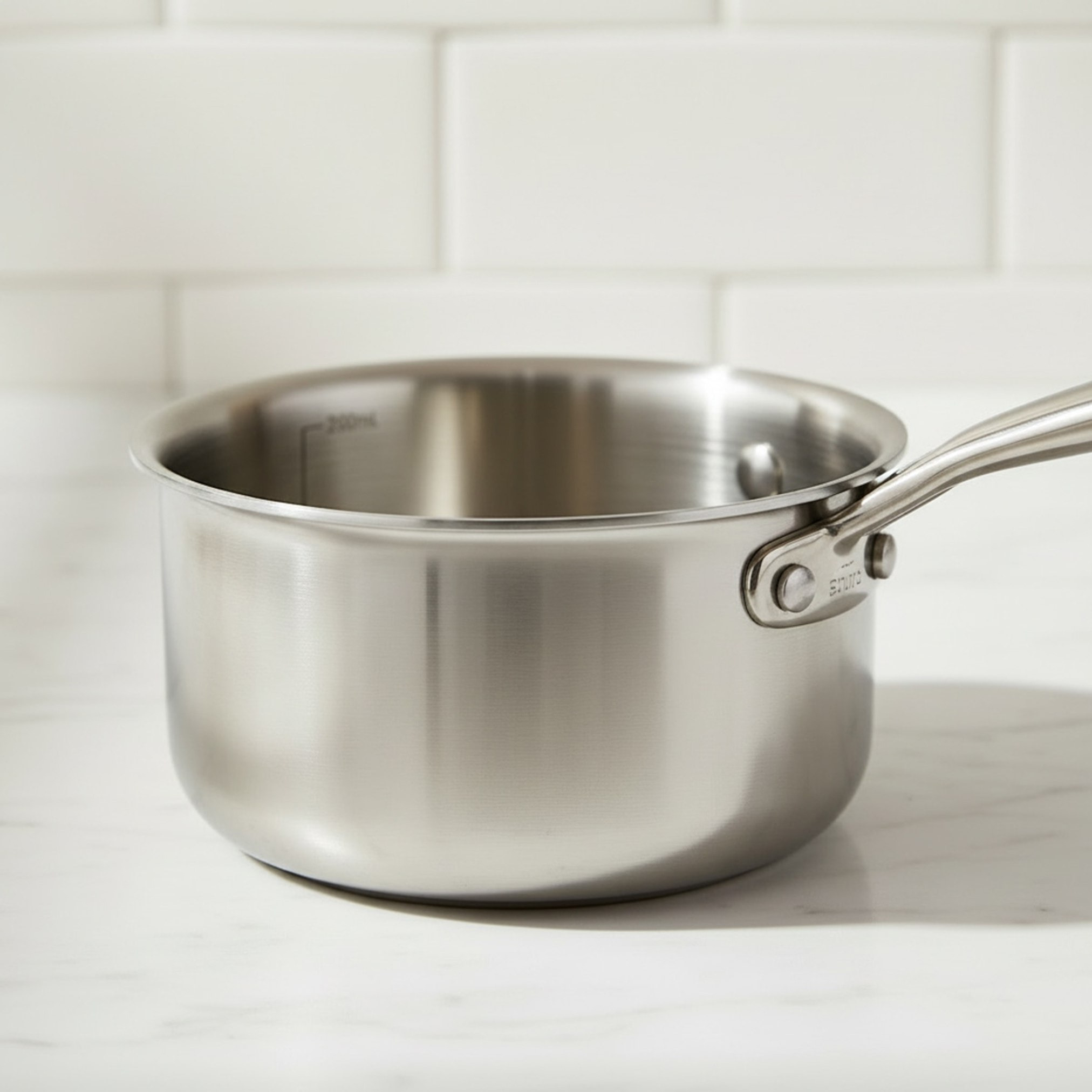 Glisten Mini Triply Sauce Pan - 12 cm-hbxhomeware-hbxkitchen-image-2