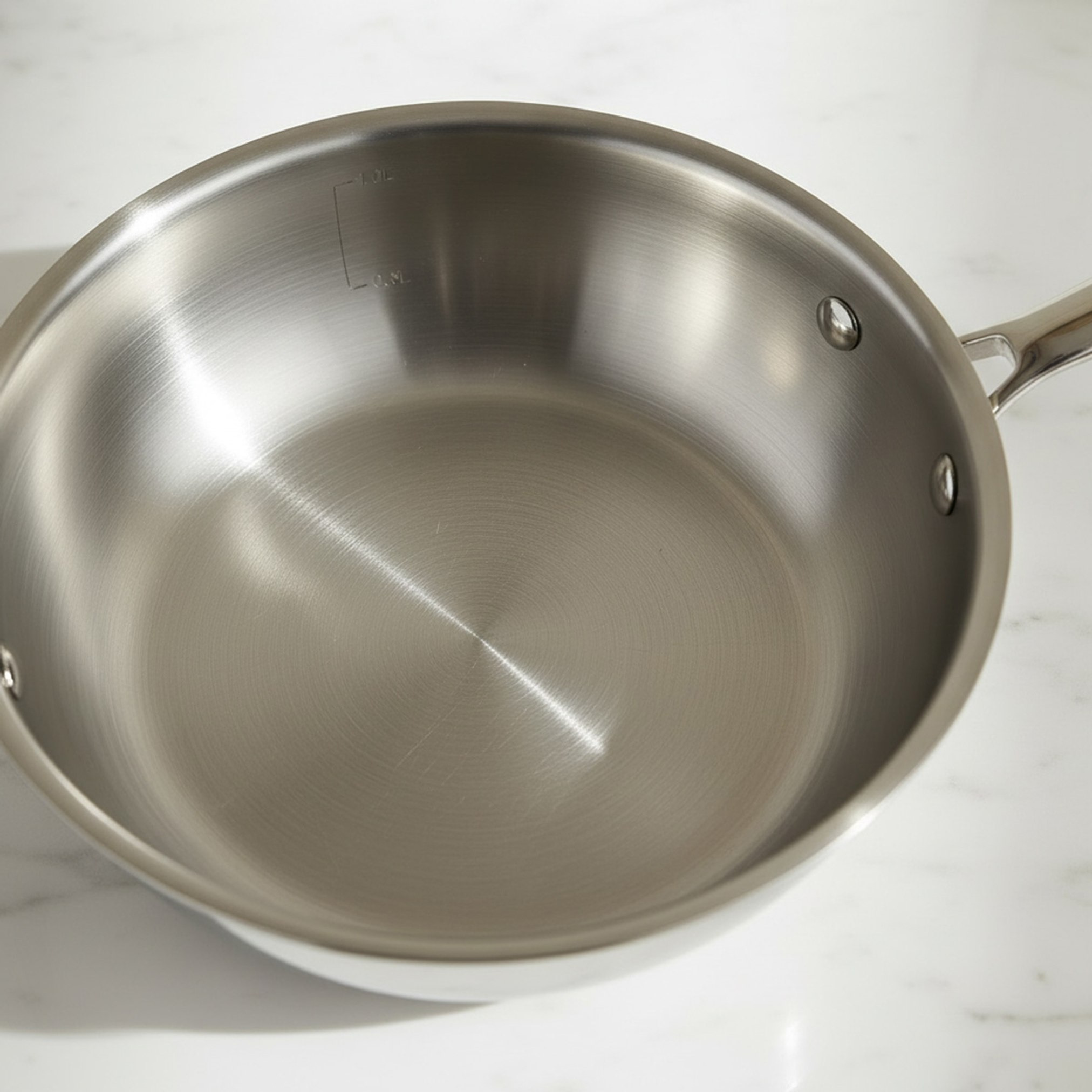 Glisten Mini Triply Wok - 18 cm-hbxhomeware-hbxkitchen-image-3