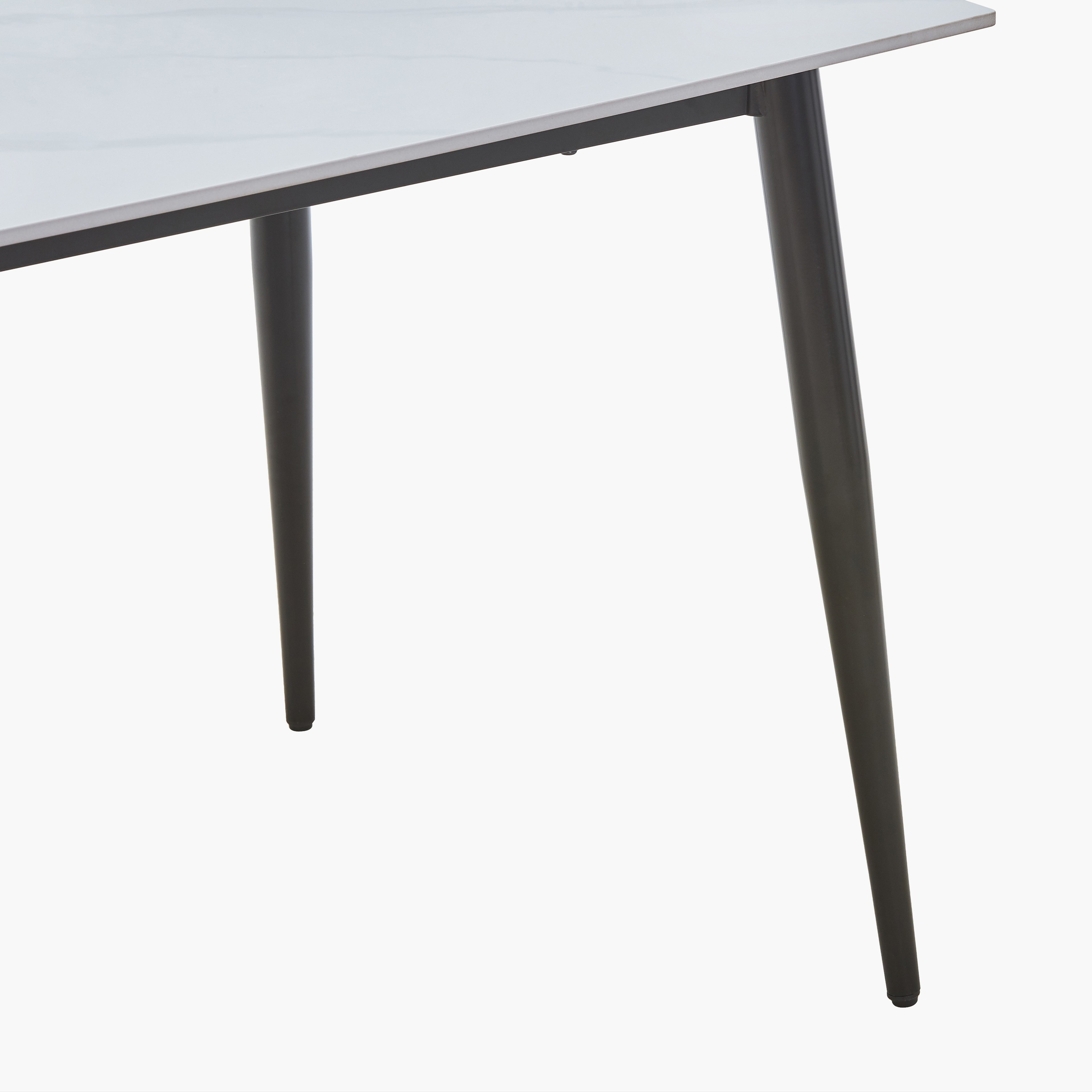 طقم طاولة سفرة 6 مقاعد بسطح من الحجر الملبد روما ستار من موفو-hbxfurniture-diningtablesandsets-diningsets-sixseater-image-9
