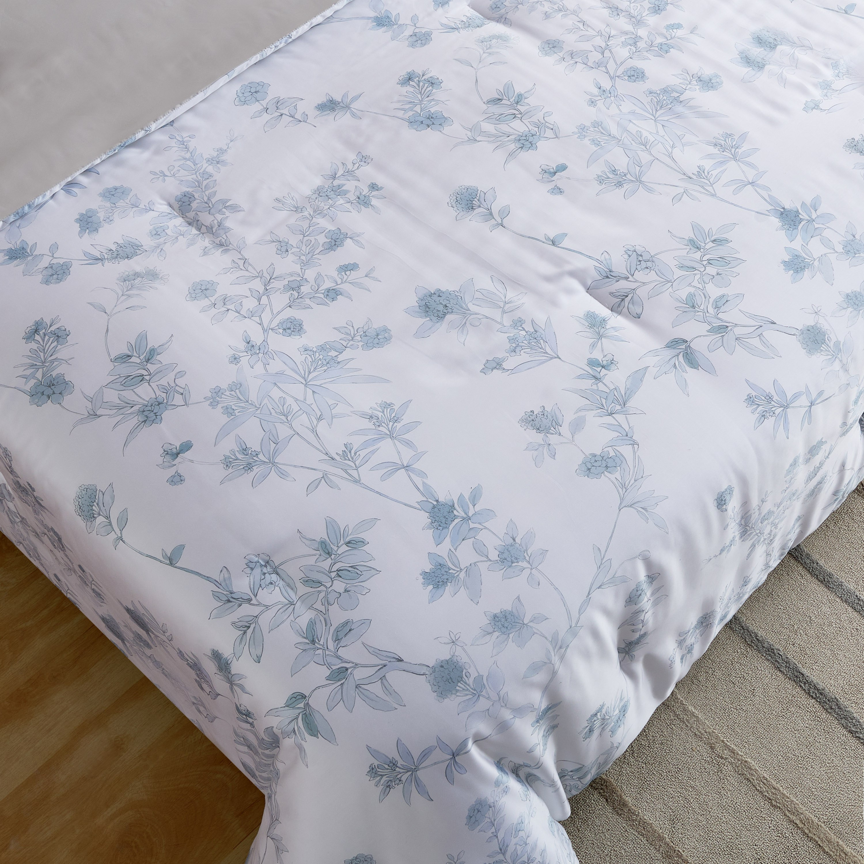 طقم لحاف سوبر كينج تنسل 7 قطع بعدد خيوط 300 مارفيلا من تنسل بليس - 240x260 سم-hbxhomeware-hbxbedroom-image-4