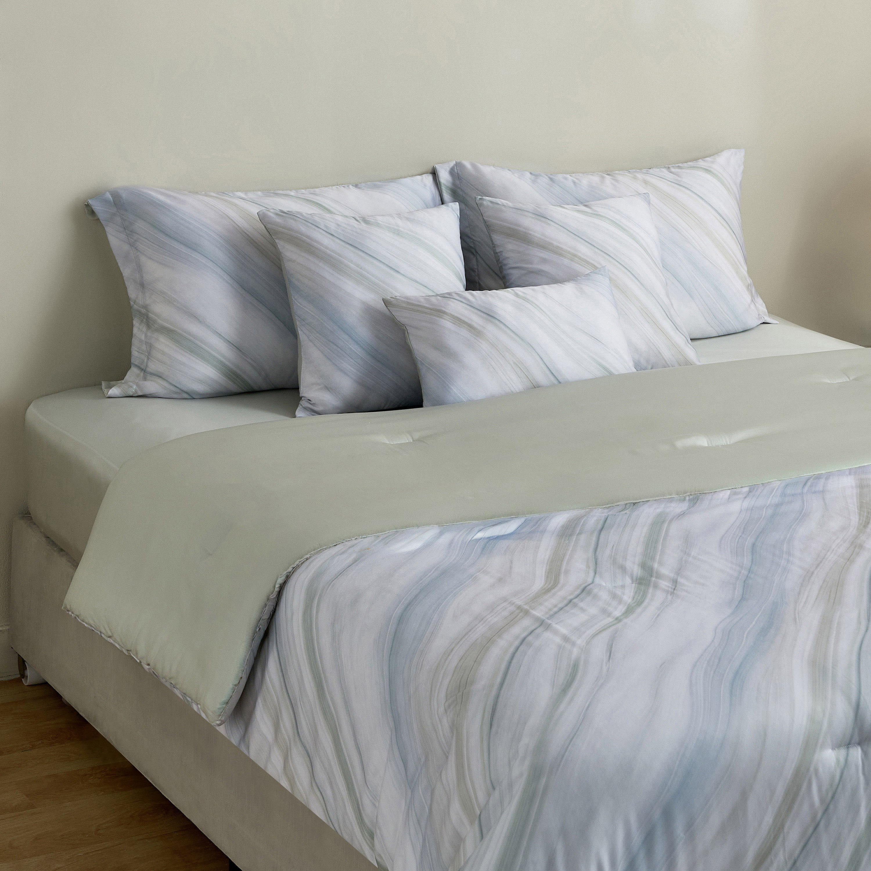 Tencelbliss 7-Piece 300 Thread Count Tencel Verdel Super King BIAB Set - 240x260 cm-hbxhomeware-hbxbedroom-image-1