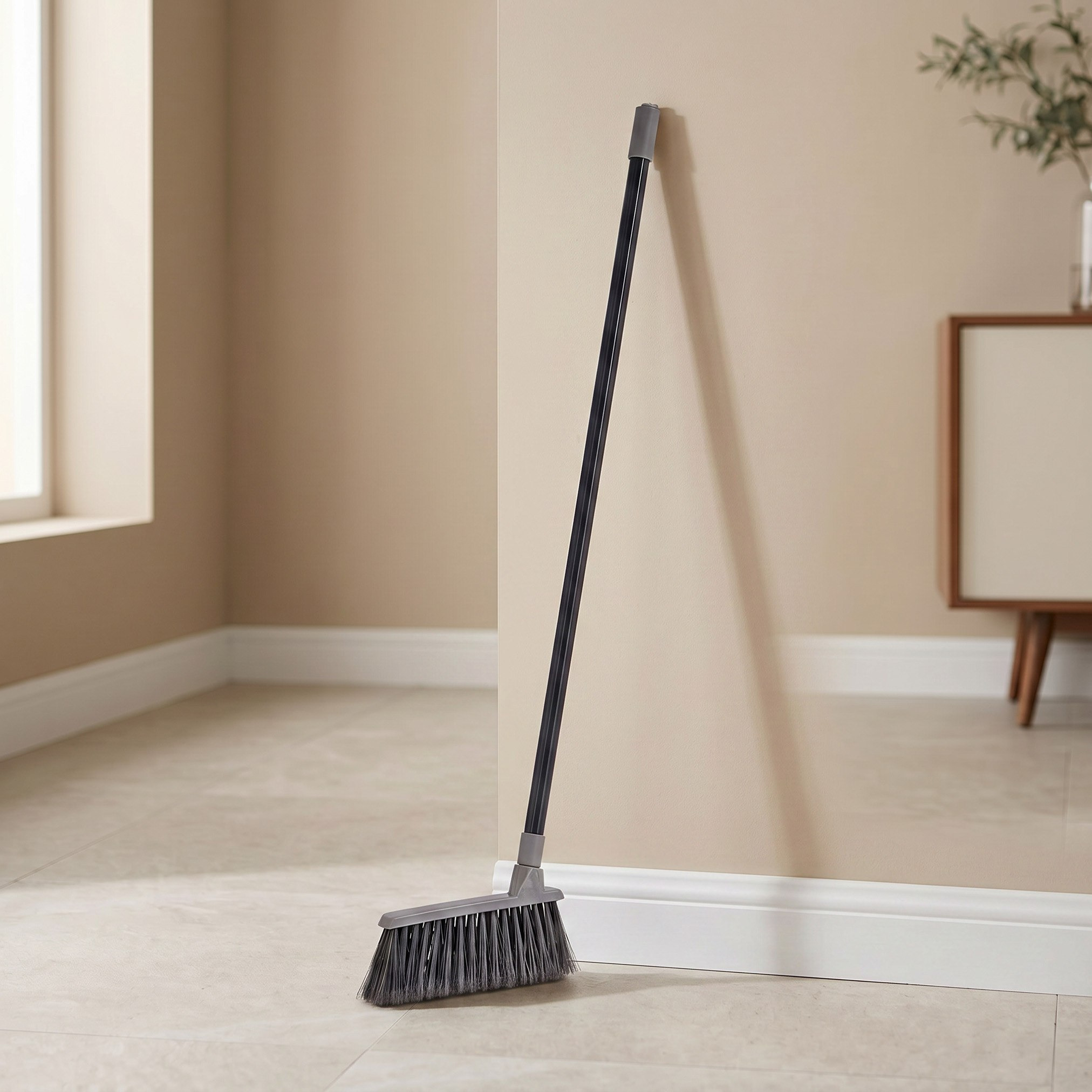 Primo Foldable Dustpan with Floor Brush - 24.5x25x84 cm-hbxbathroom-laundry-cleaningaccessories-image-5