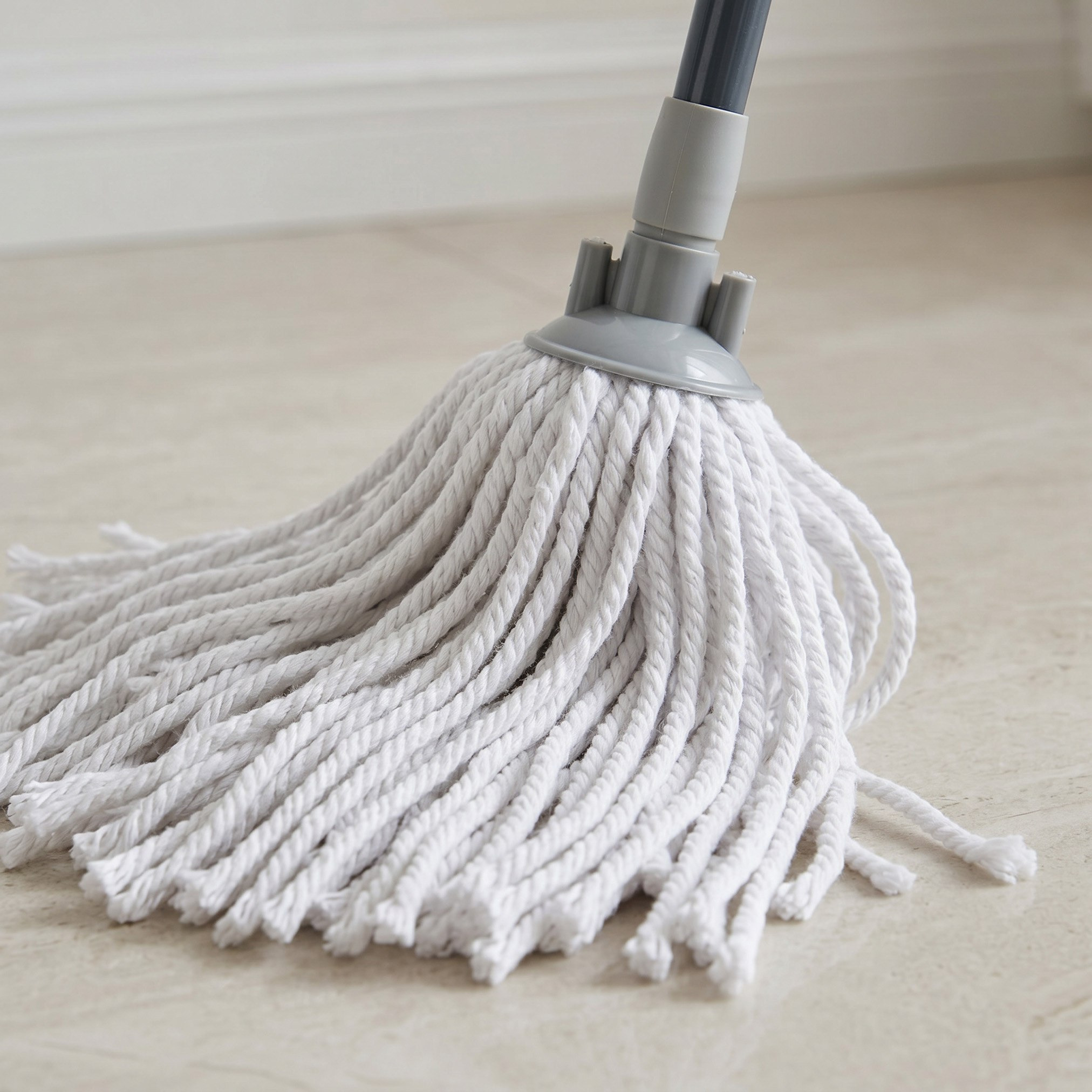 Primo Cotton Mop with Telex Handle - 8x8x150 cm-hbxbathroom-laundry-cleaningaccessories-image-2