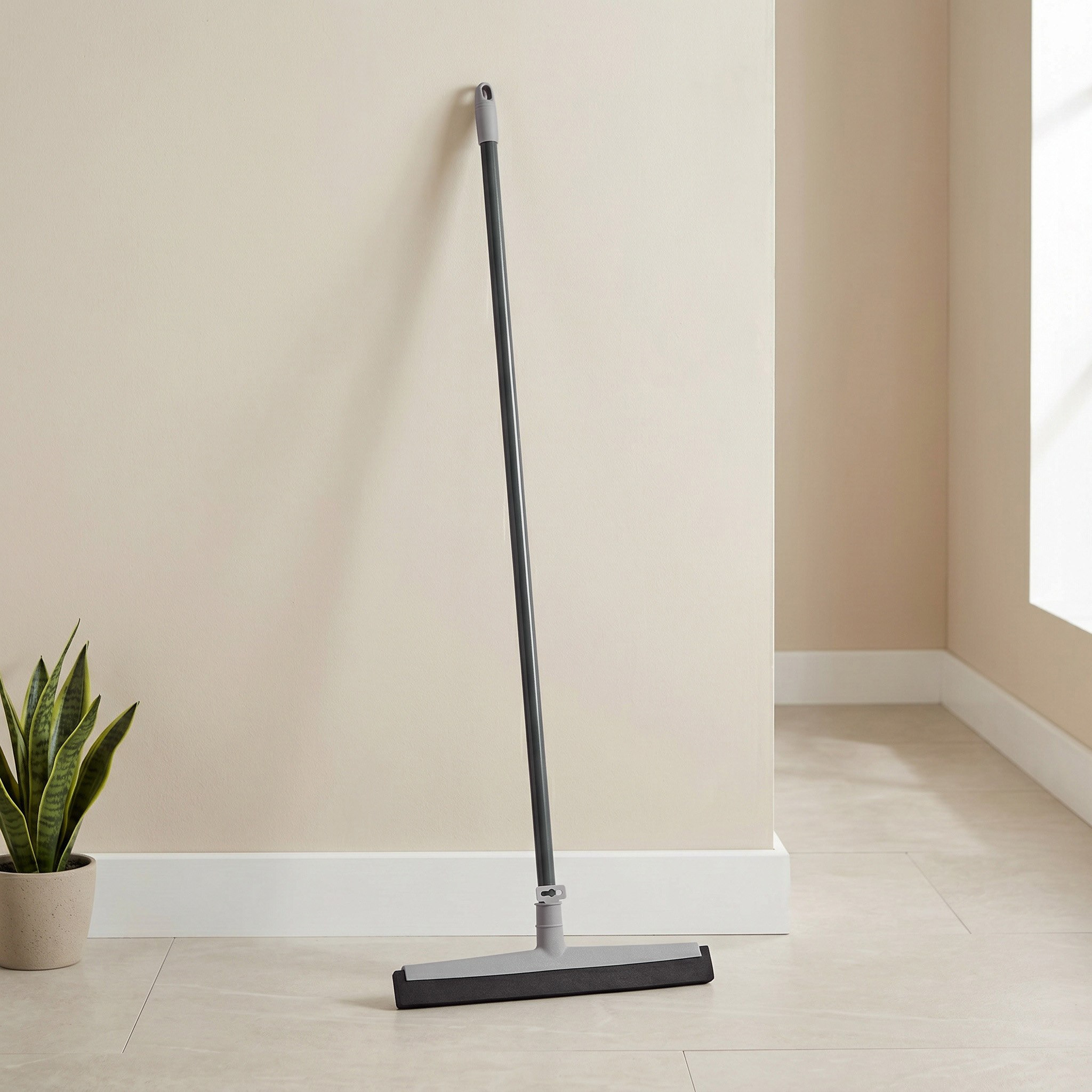 Primo Straight Handle Floor Wiper Head - 45x13.5x3.5 cm-hbxbathroom-laundry-cleaningaccessories-image-1