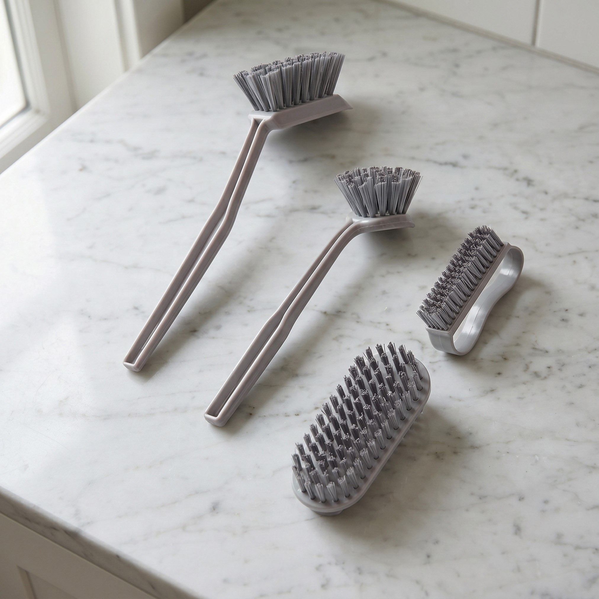 Primo 4-Piece Cleaning Brush Set-hbxbathroom-laundry-cleaningaccessories-image-1