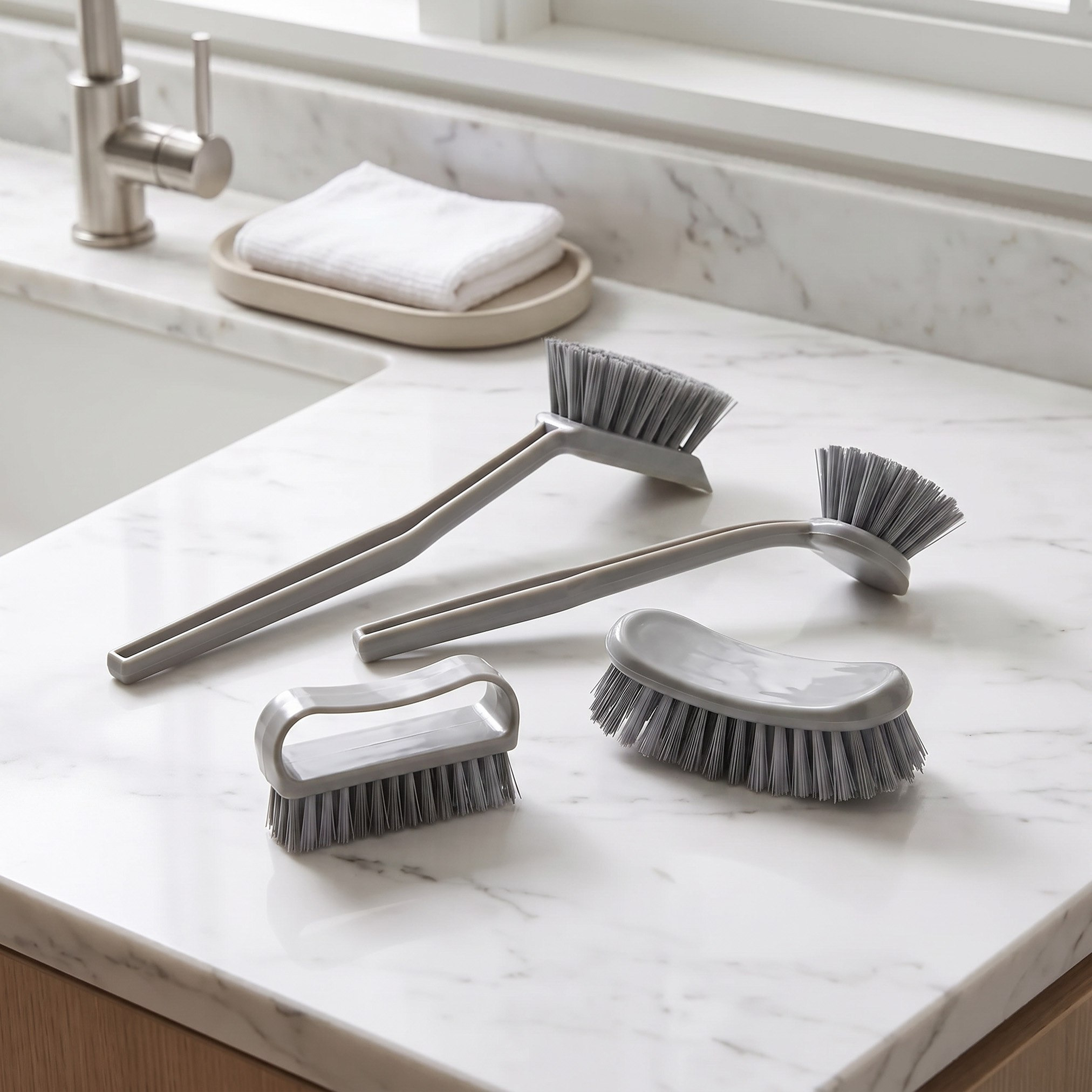 Primo 4-Piece Cleaning Brush Set-hbxbathroom-laundry-cleaningaccessories-image-5