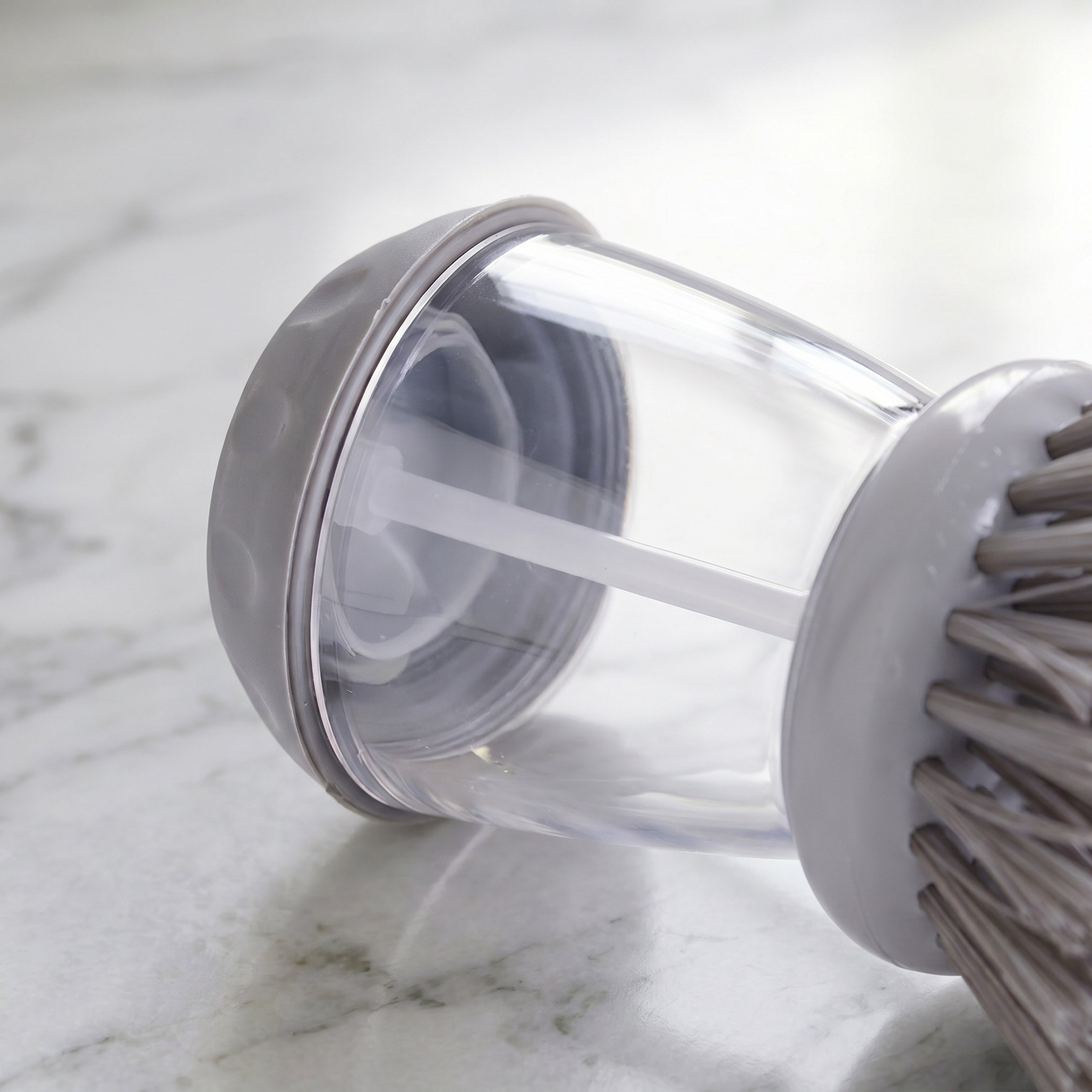 Primo Cleaning Brush with Dispenser - 5x10.5 cm-hbxbathroom-laundry-cleaningaccessories-image-3