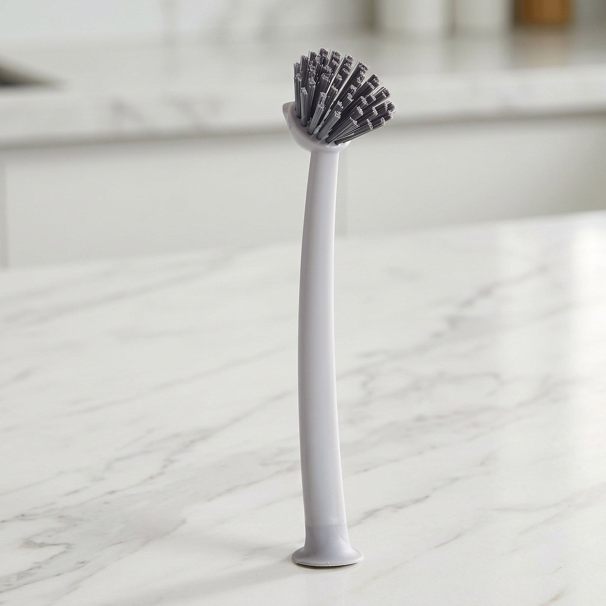 Primo Suction Dish Brush - 27.5x5.6x5.5 cm-hbxhomeware-hbxkitchen-image-1