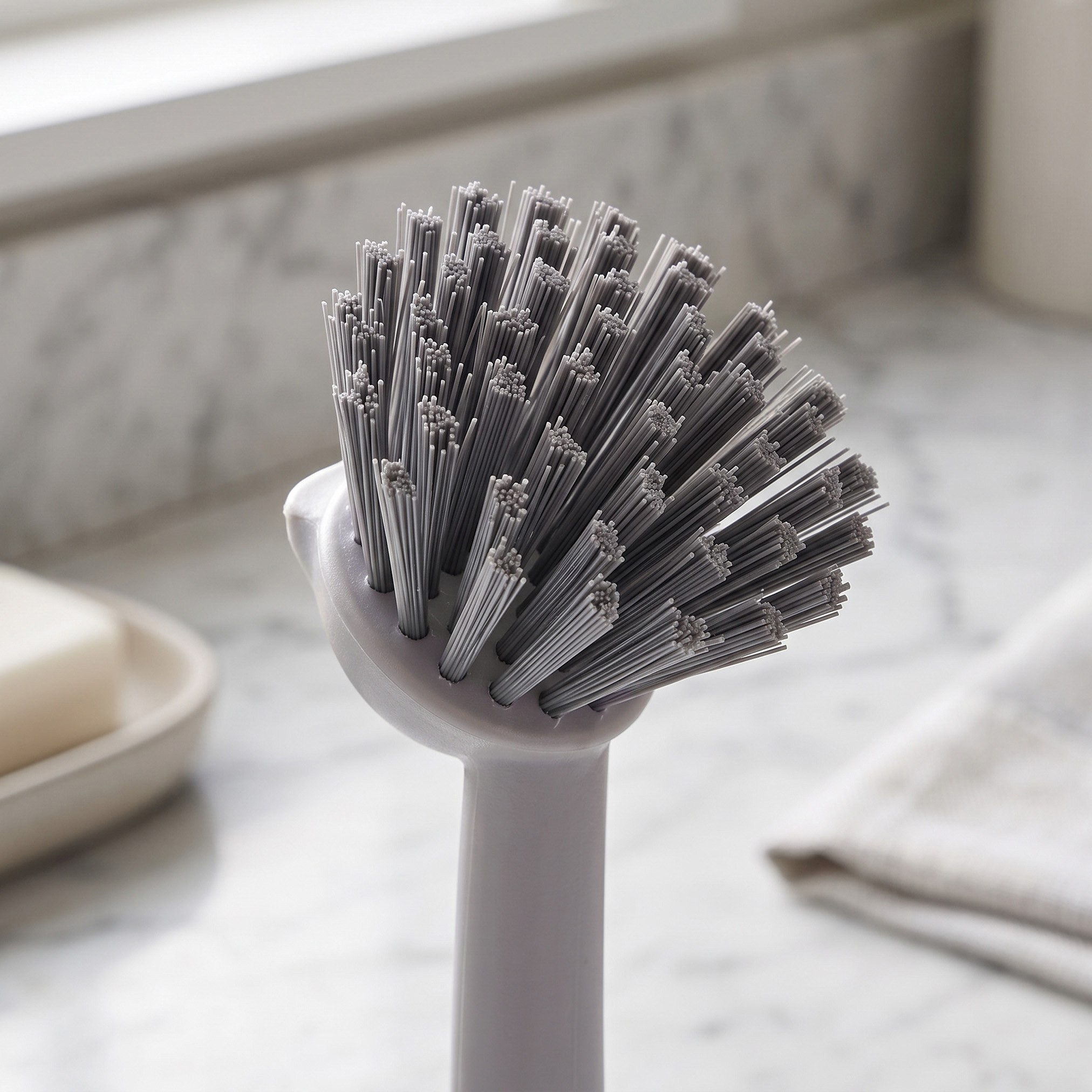 Primo Suction Dish Brush - 27.5x5.6x5.5 cm-hbxhomeware-hbxkitchen-image-2