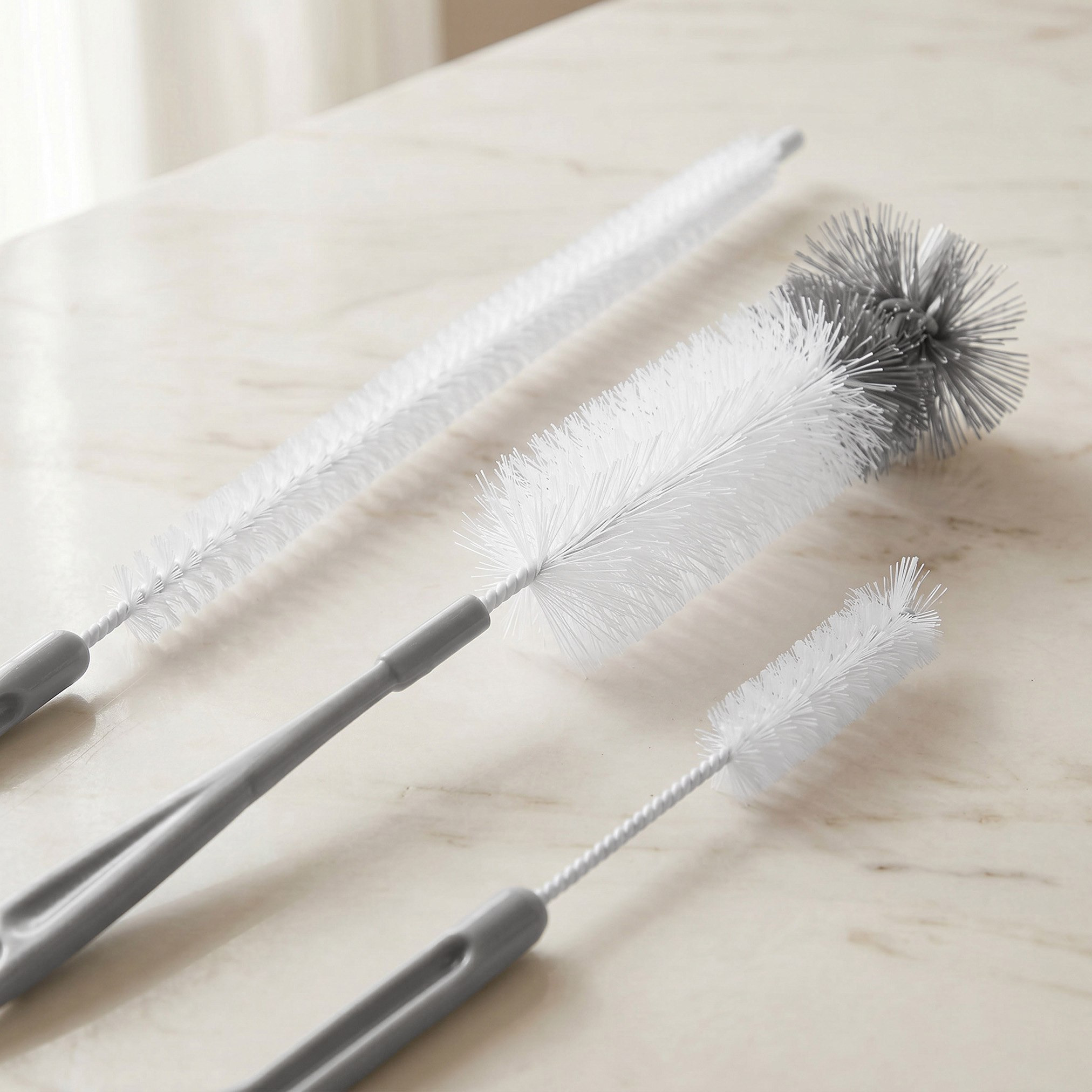 Primo 3-Piece Bottle Cleaning Brush Set-hbxbathroom-laundry-cleaningaccessories-image-2