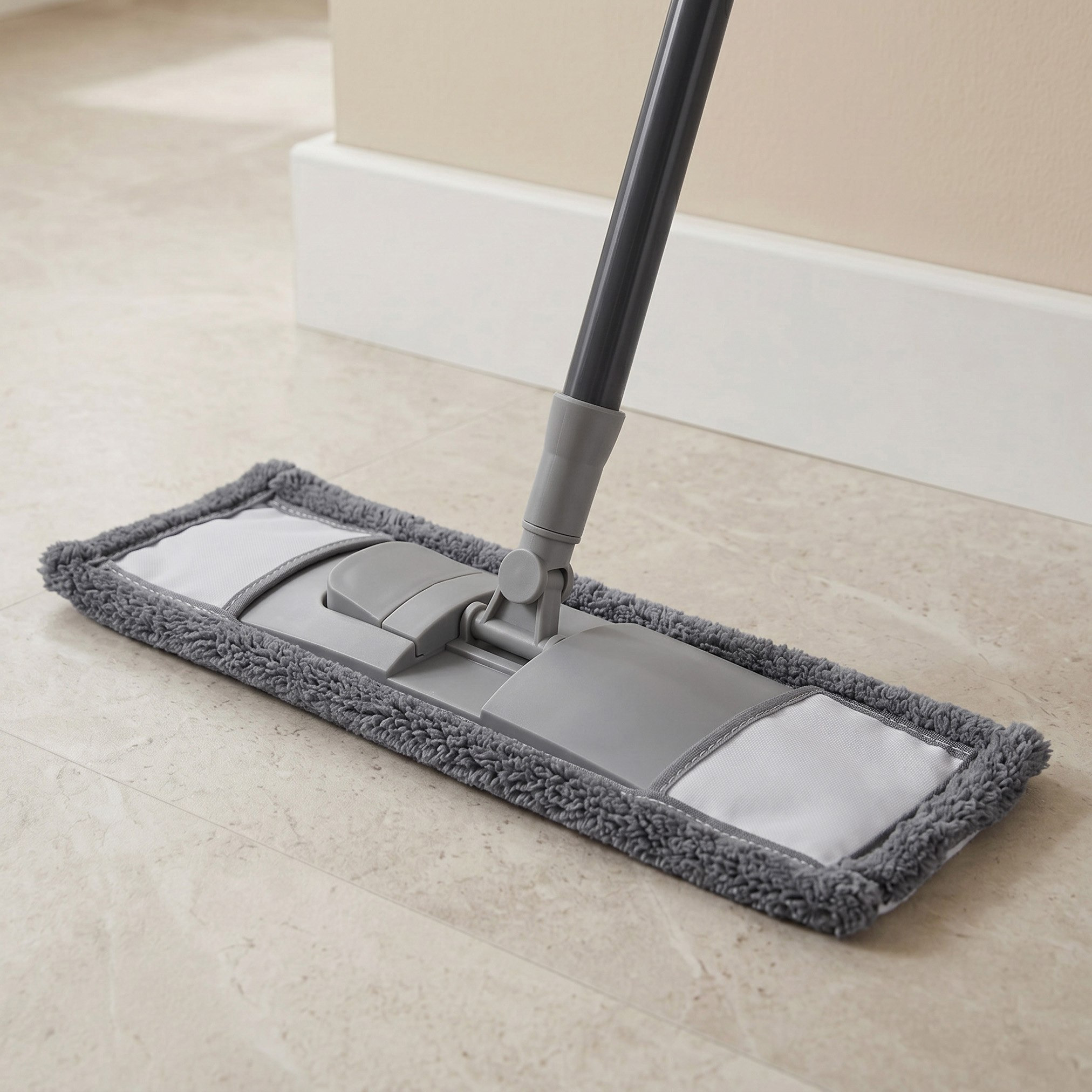Primo Microfibre Flat Mop with Telescopic Handle - 120 cm-hbxbathroom-laundry-cleaningaccessories-image-3