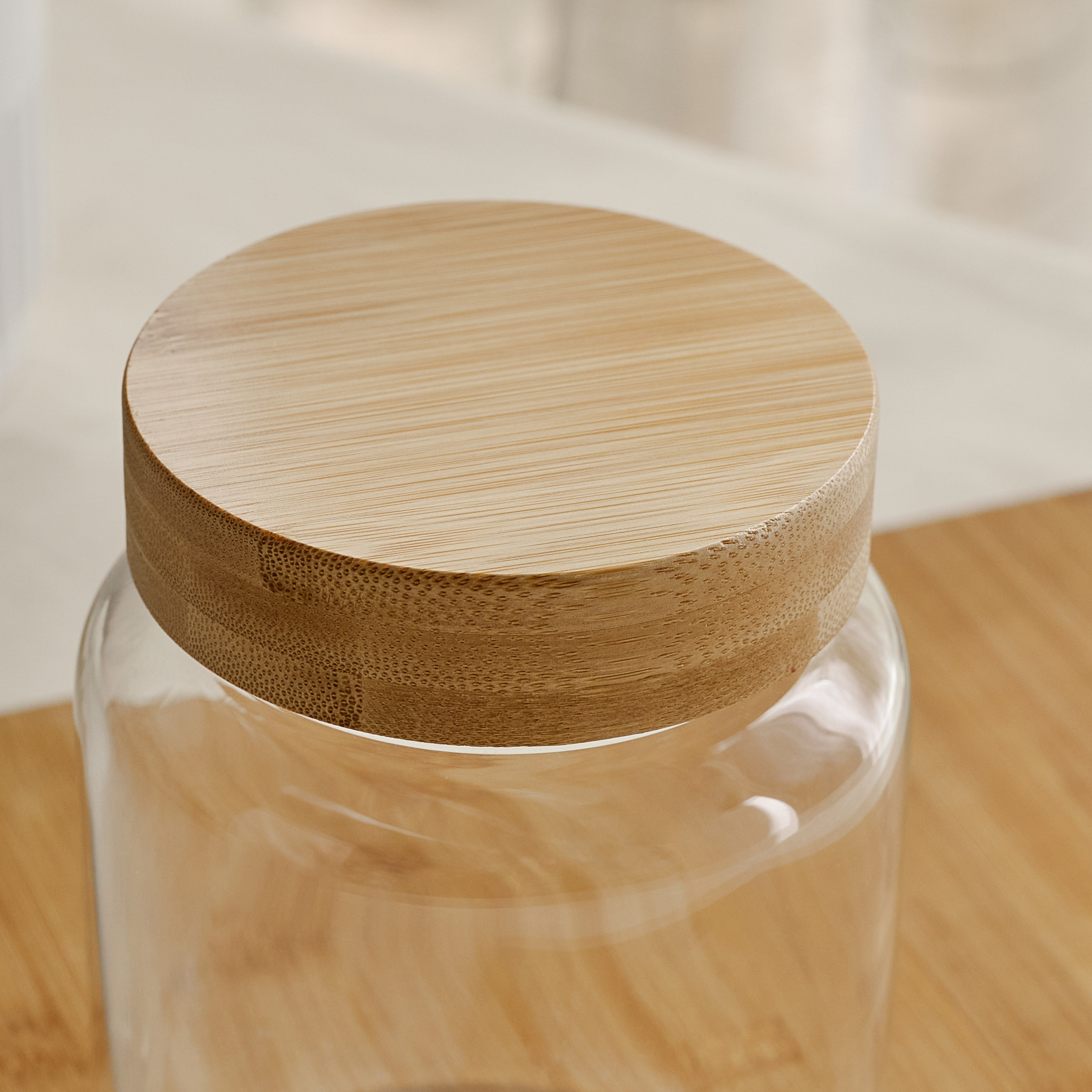 برطمان بورسيليكات بغطاء خشبي من تيرا - 1000 مل-hbxhomeware-hbxkitchen-image-3