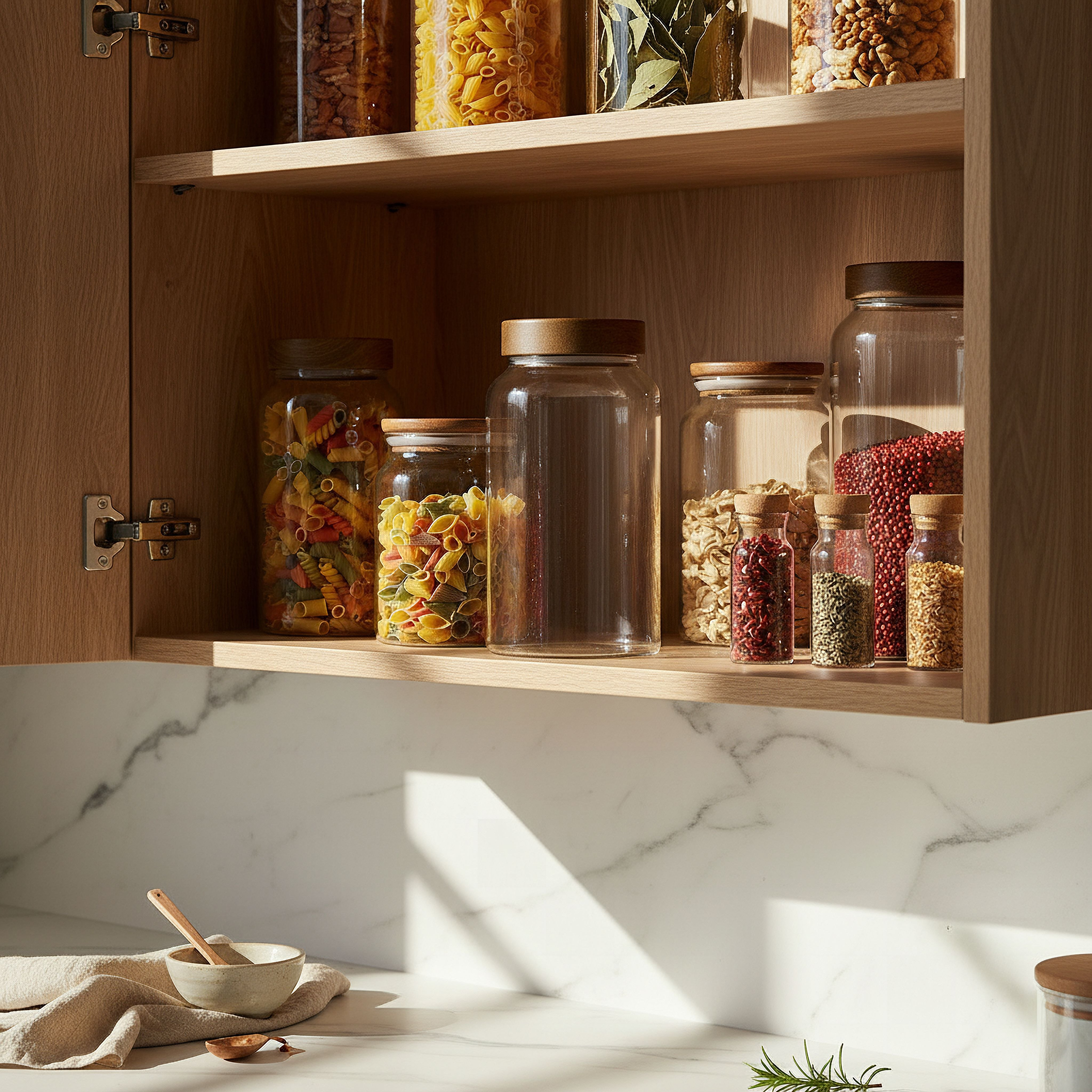 Terra Jar Borosilicate with Wooden Lid - 2500 ml-hbxhomeware-hbxkitchen-image-5