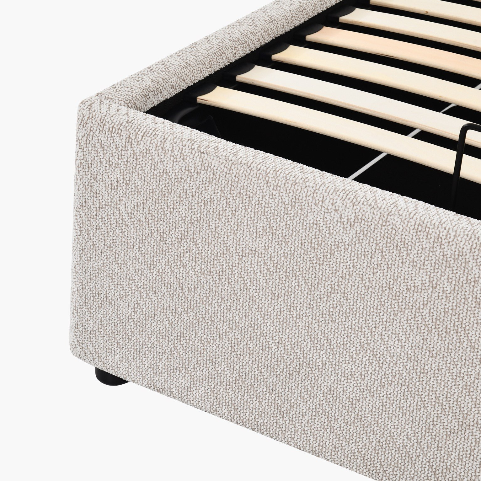 Hamburg Upholstered Hydraulic Storage Twin Bed - 120x200 cm-hbxbedroom-bedsandbedsets-upholsteredbeds-twin-image-7