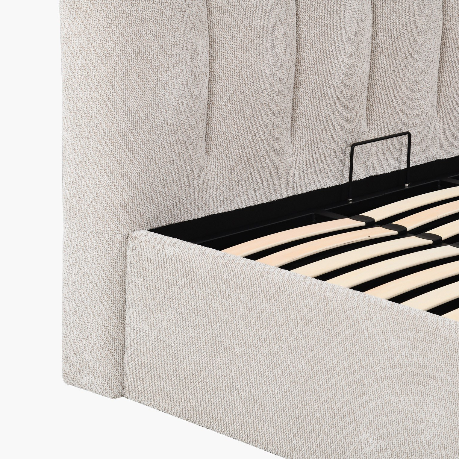 Hamburg Upholstered Hydraulic Storage Queen Bed - 160x200 cm-hbxbedroom-bedsandbedsets-beds-queen-image-11