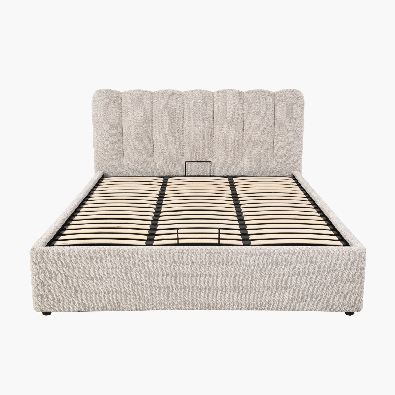 Hamburg Upholstered Hydraulic Storage King Bed - 180x200 cm-hbxfurniture-bedsandbedsets-beds-king-image-2