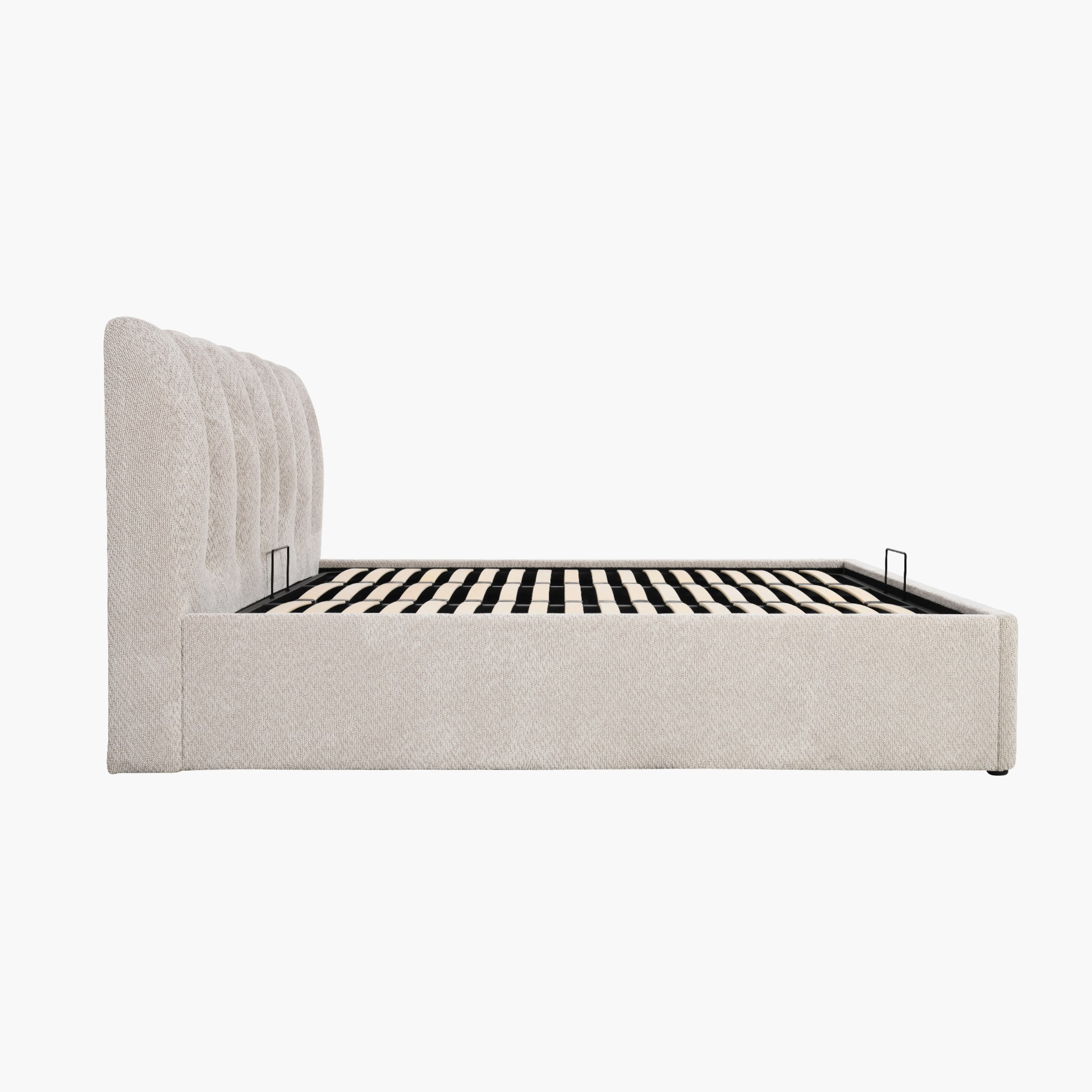 Hamburg Upholstered Hydraulic Storage King Bed - 180x200 cm-hbxfurniture-bedsandbedsets-beds-king-image-6