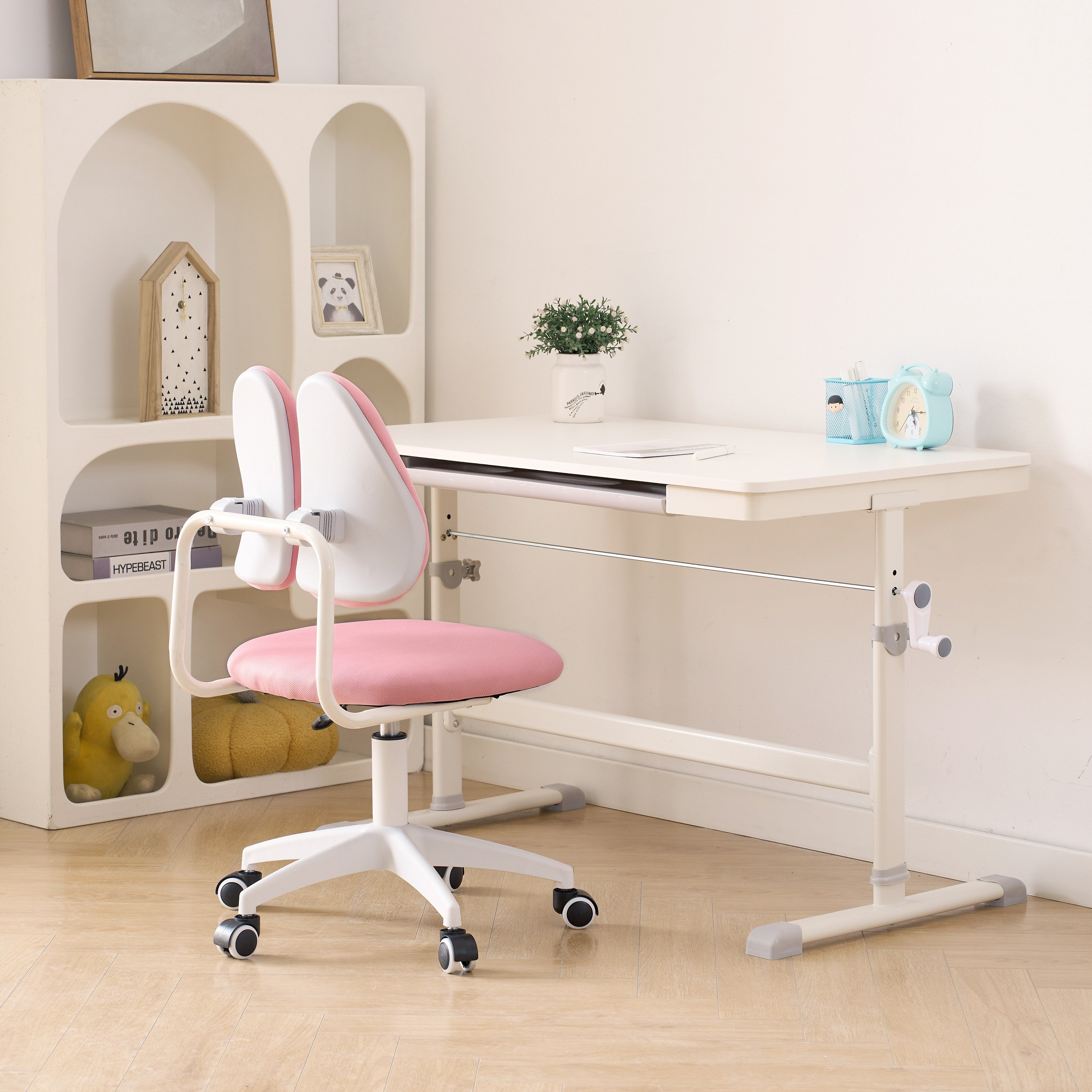 مكتب دراسة بارتفاع قابل للتعديل ودرج من ميلر-hbxfurniture-office-desks-image-4