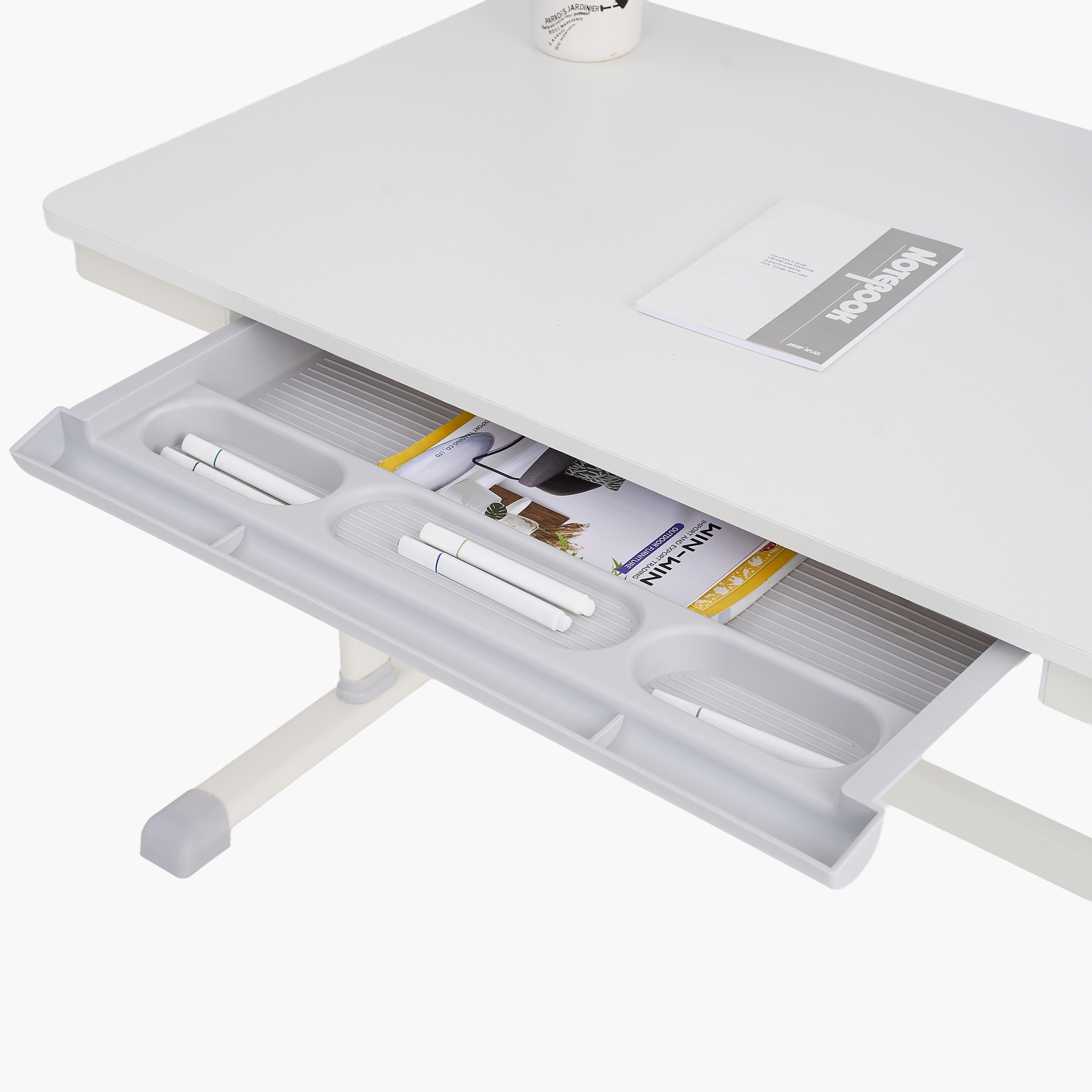 مكتب دراسة بارتفاع قابل للتعديل ودرج من ميلر-hbxfurniture-office-desks-image-5