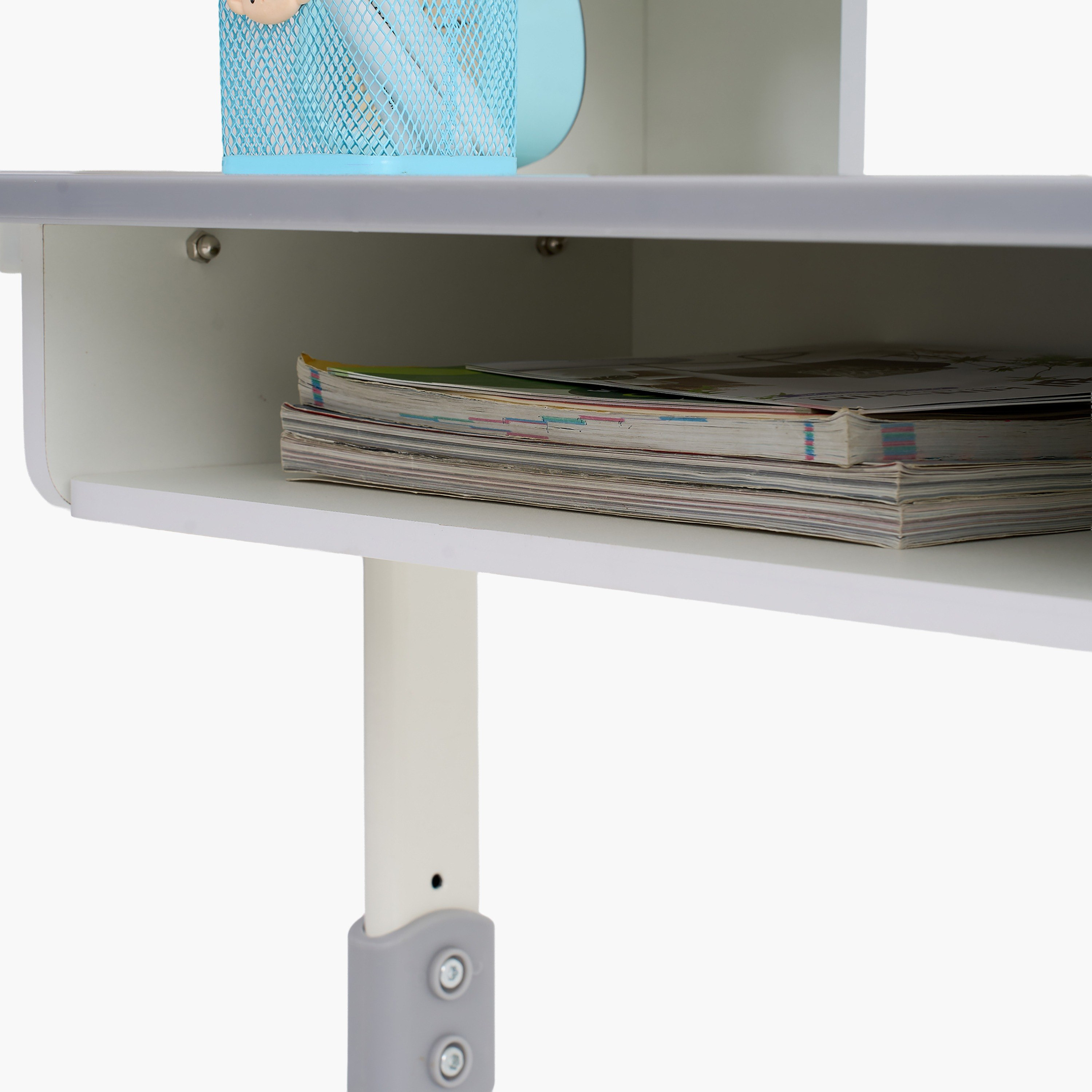 Movo Miller Aldon Height Adjustable Study Desk with Hutch and Chair Set-hbxfurniture-office-desks-image-7