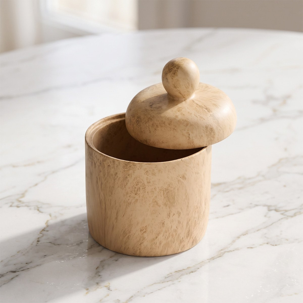 Fresco Ekla Decorative Resin Jar - 11.5x11.5x16 cm-hbxbedroom-decorandaccessories-vases-image-3