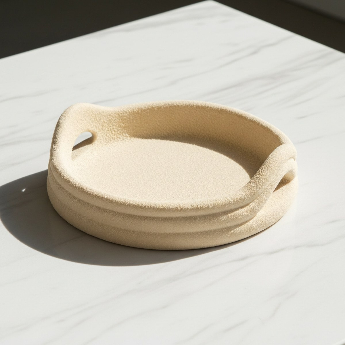 Fresco Nellie Stoneware Decorative Tray - 20x20x5.3 cm-hbxhomeware-hbxdecorandfurnishings-image-1