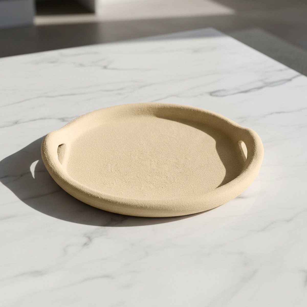 Fresco Nellie Decorative Stoneware Tray - 25x25x5 cm-hbxhomeware-hbxdecorandfurnishings-image-1