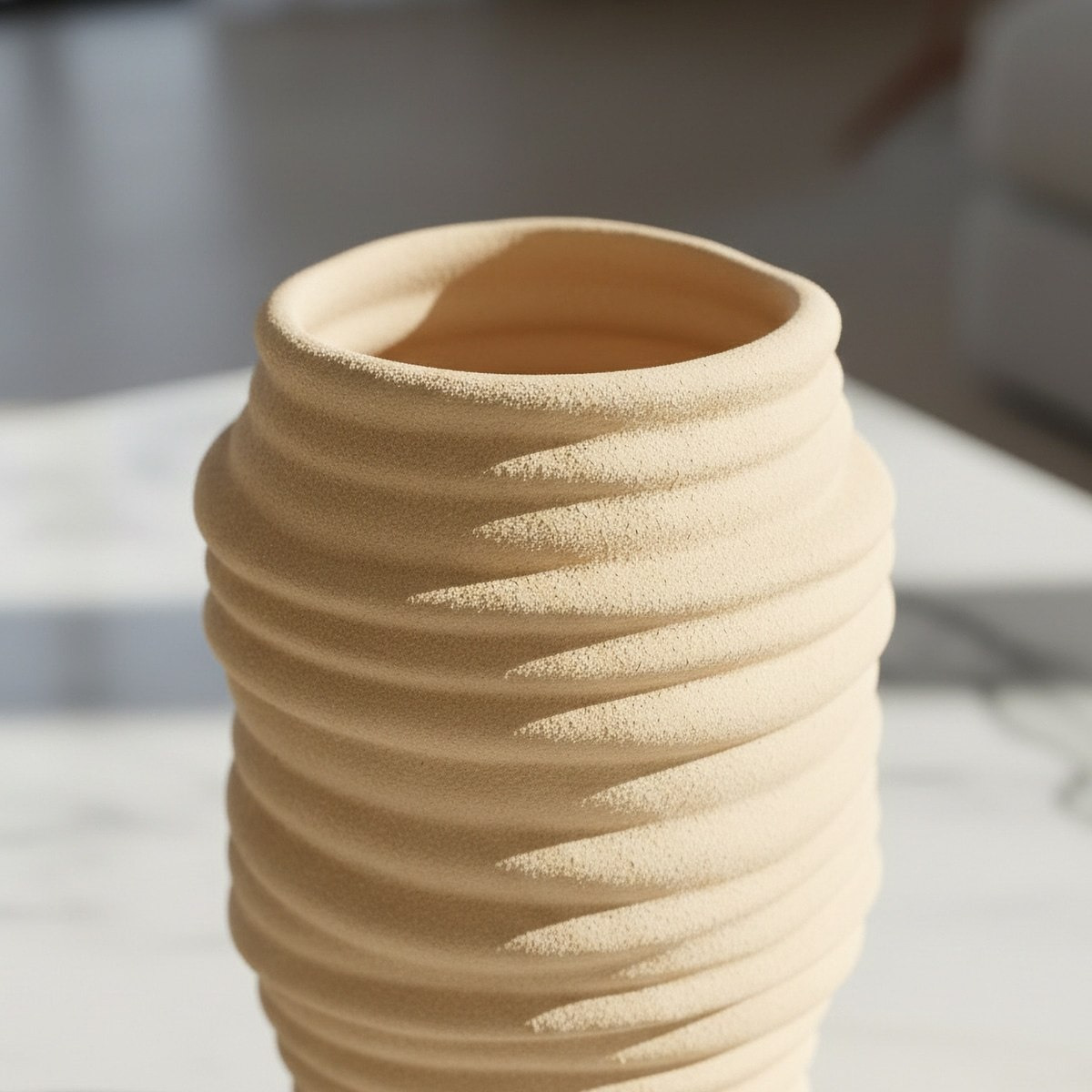 Fresco-Nellie Decorative Ceramic Vase - 15.5x15.5x26 cm-hbxbedroom-decorandaccessories-vases-image-2